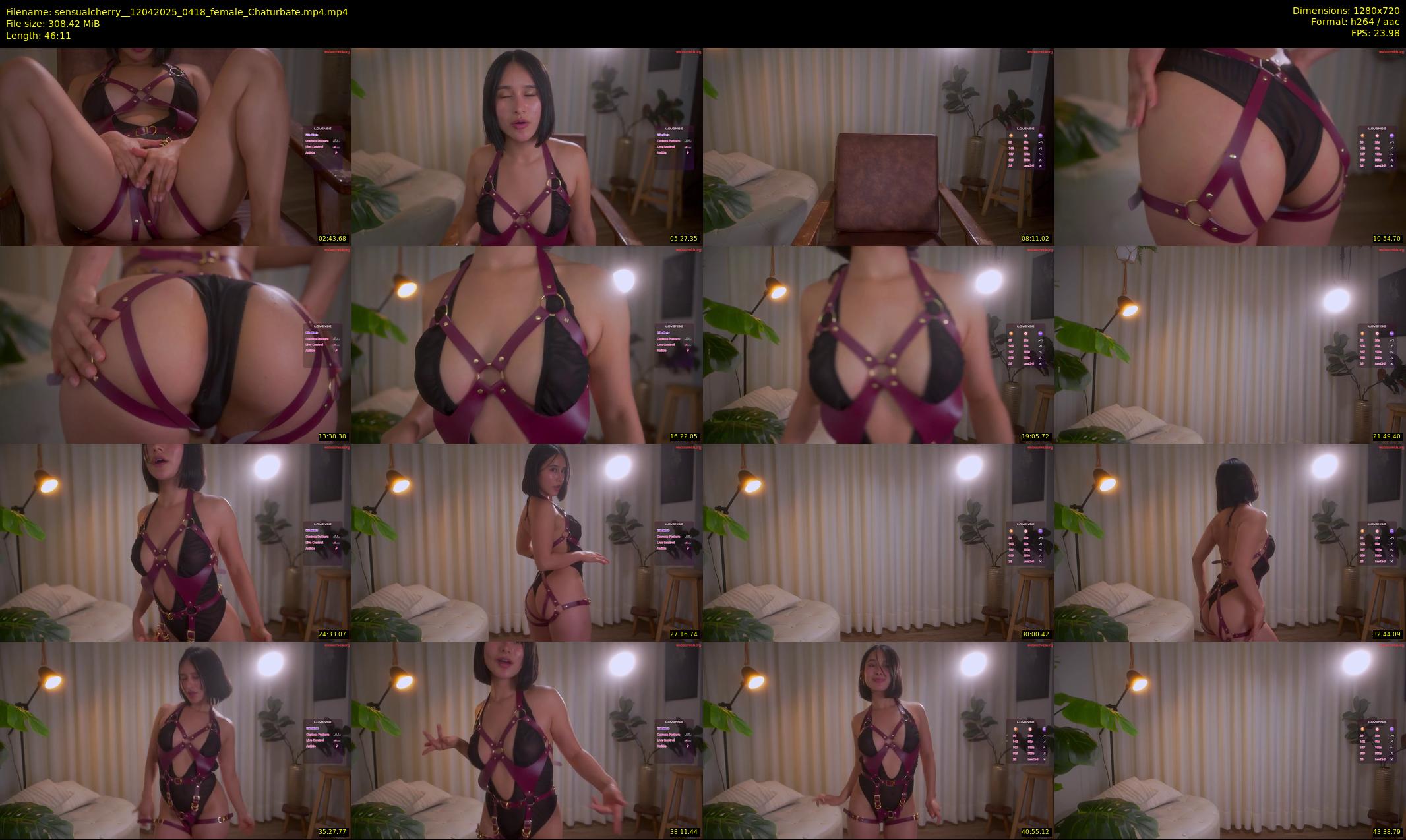 sensualcherry_ — 47 minute Chaturbate female cam show recording, 720p, Apr 12, 2025
