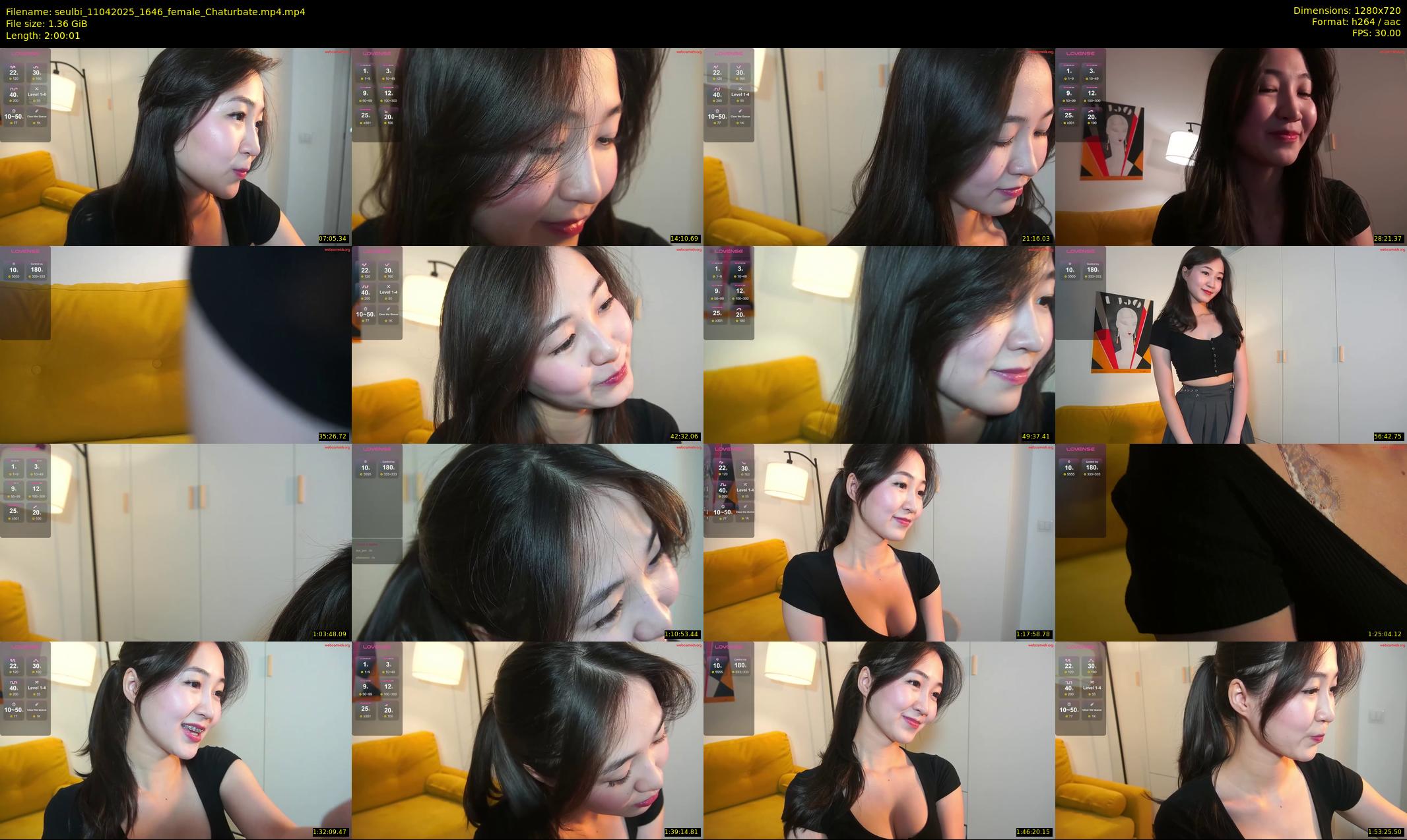 seulbi — 121 minute Chaturbate female cam show recording, 720p, Apr 11, 2025
