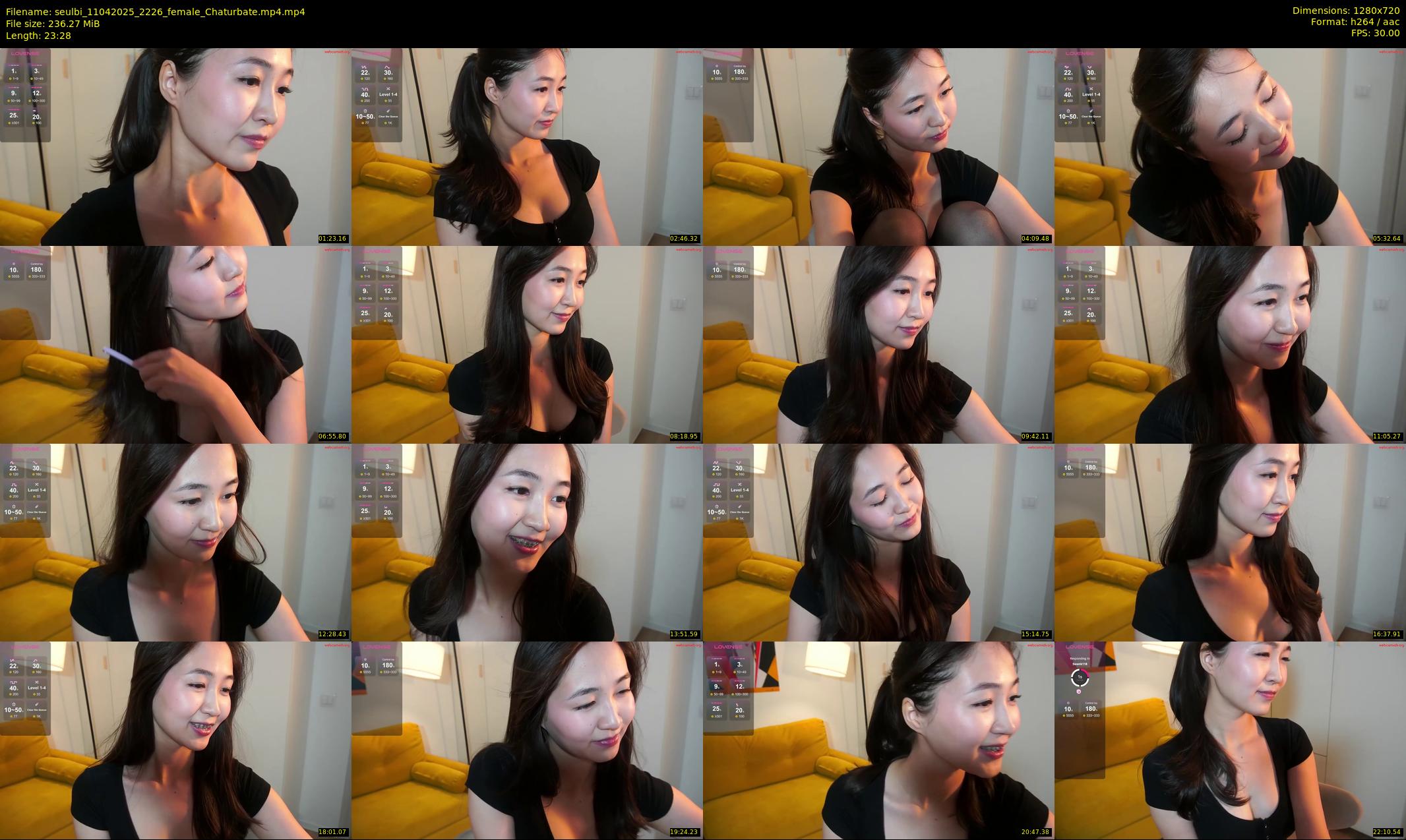 seulbi — 24 minute Chaturbate female cam show recording, 720p, Apr 11, 2025