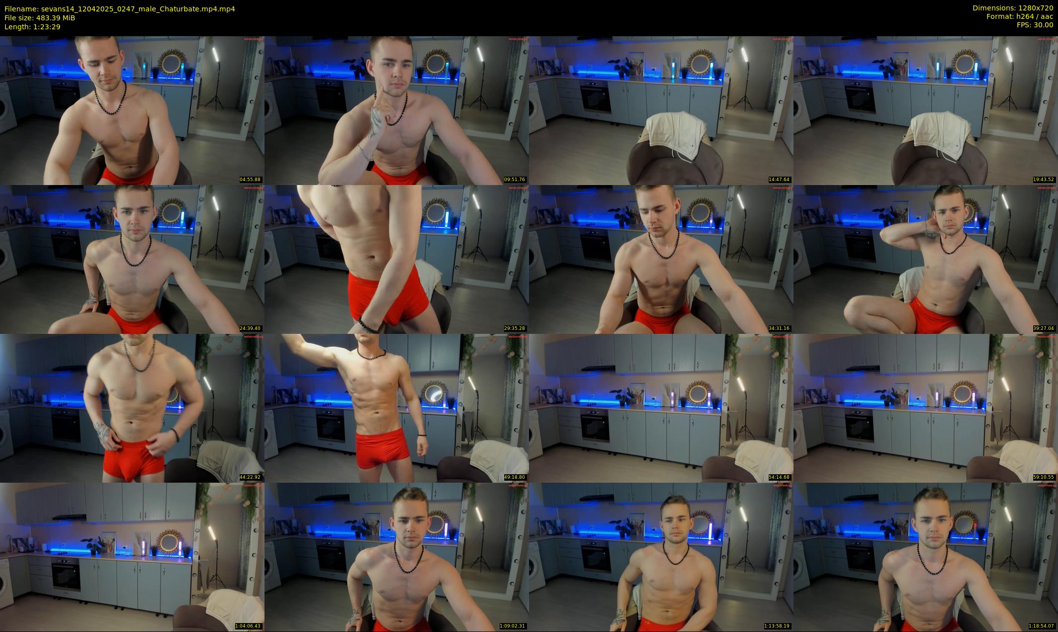 sevans14 — 84 minute Chaturbate male cam show recording, 720p, Apr 12, 2025