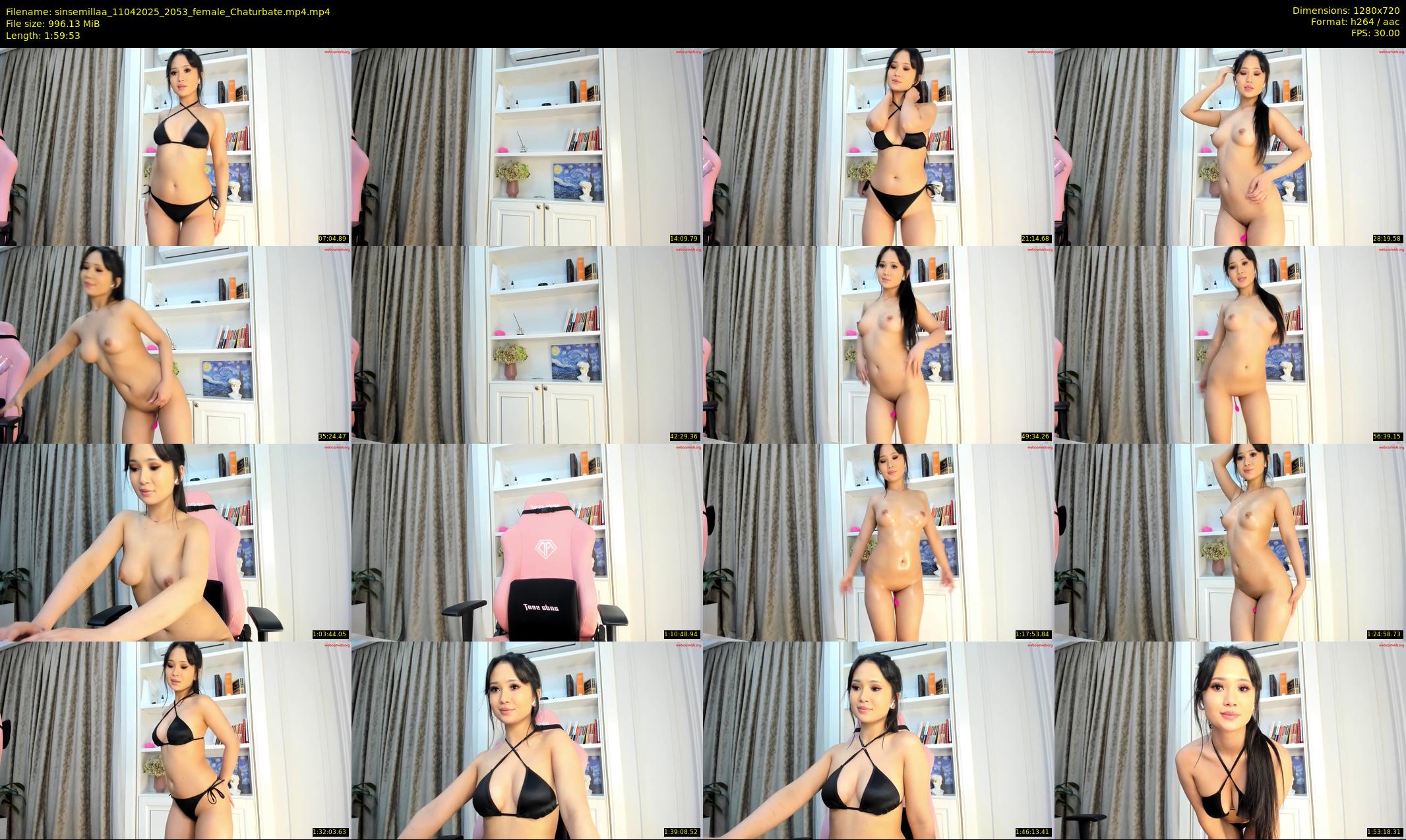 sinsemillaa — 120 minute Chaturbate female cam show recording, 720p, Apr 11, 2025