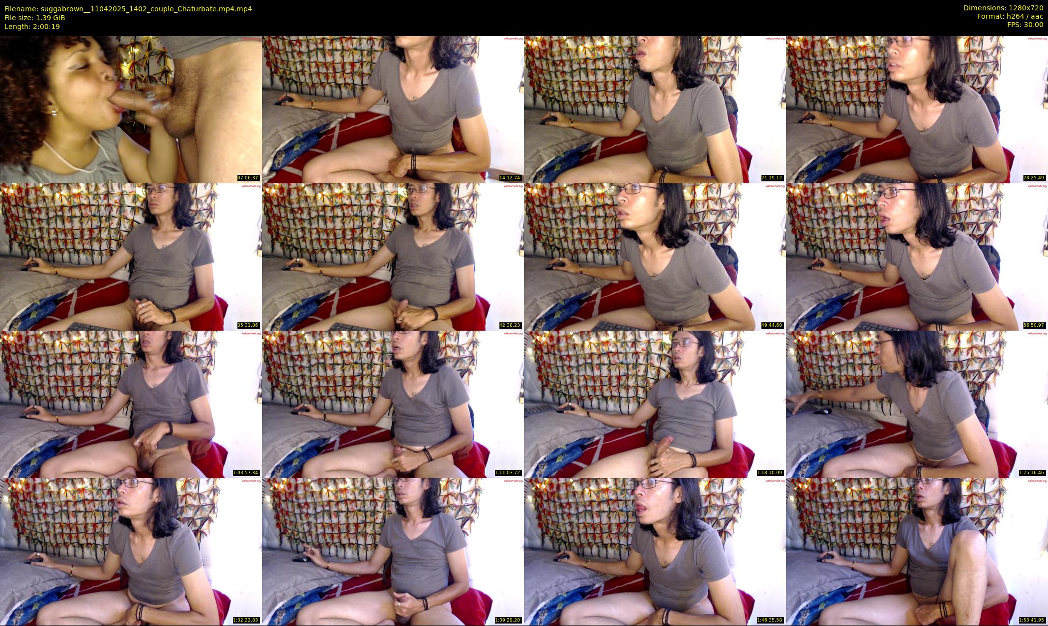 suggabrown_ — 121 minute Chaturbate couple cam show recording, 720p, Apr 11, 2025