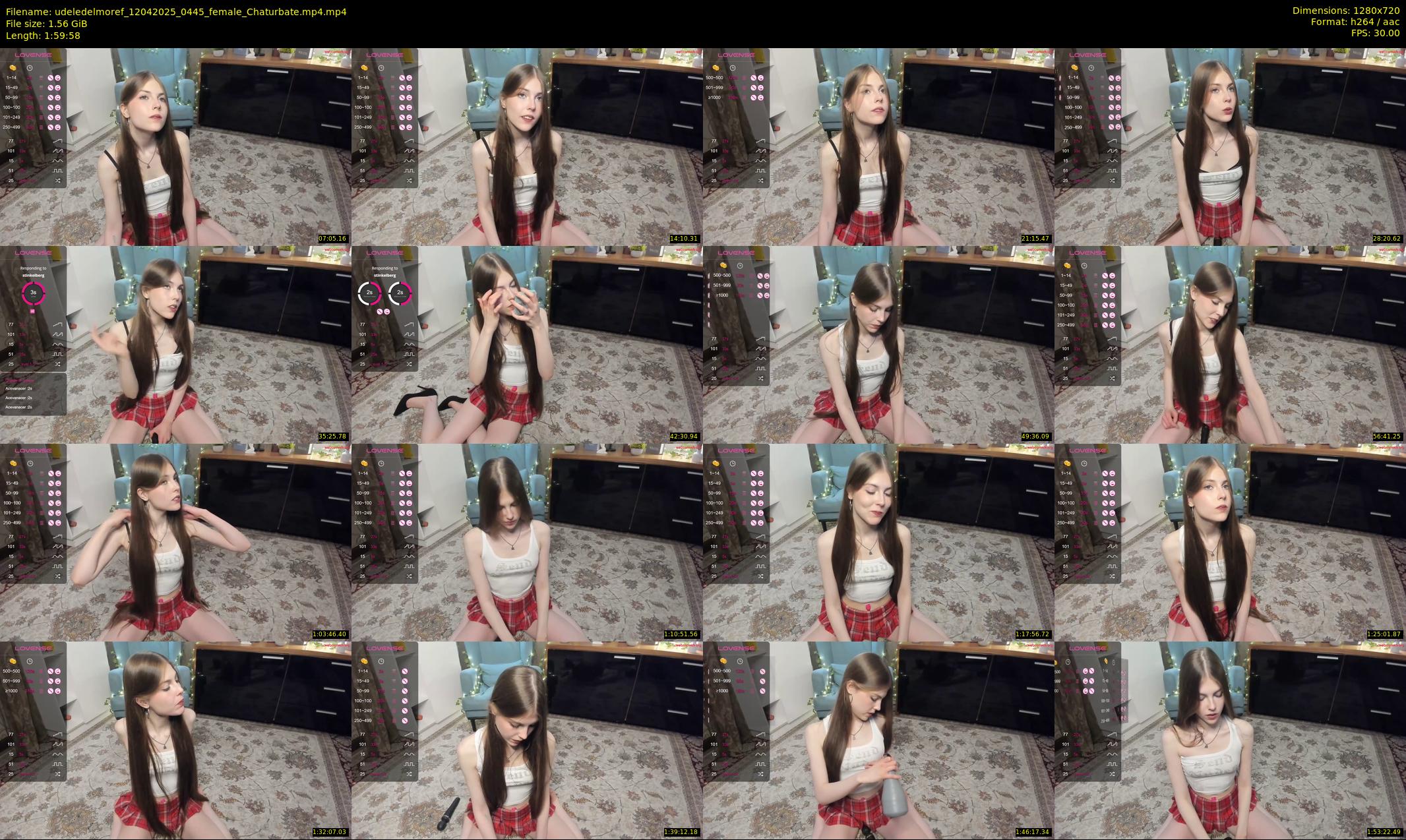 udeledelmoref — 120 minute Chaturbate female cam show recording, 720p, Apr 12, 2025
