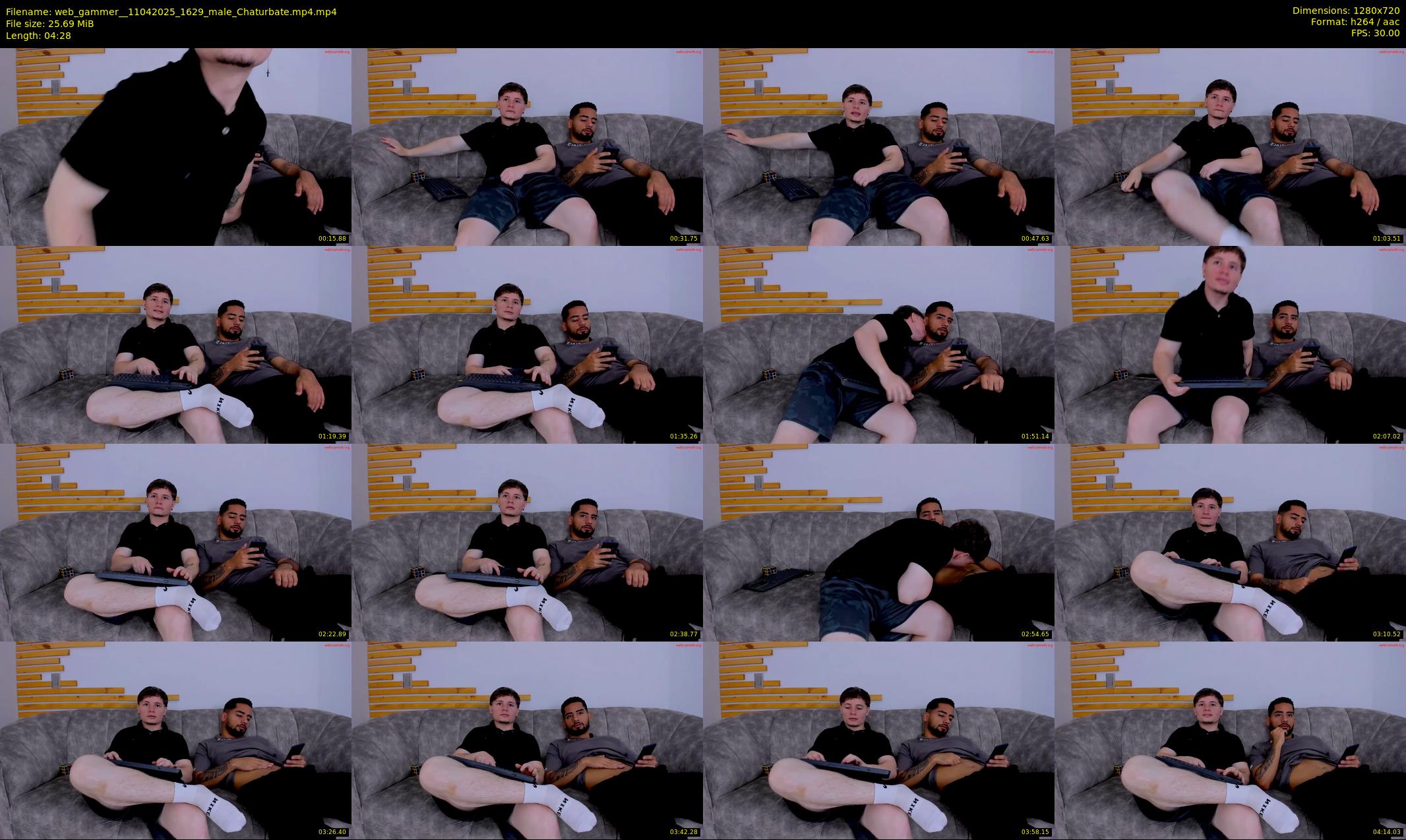 web_gammer_ — 5 minute Chaturbate male cam show recording, 720p, Apr 11, 2025