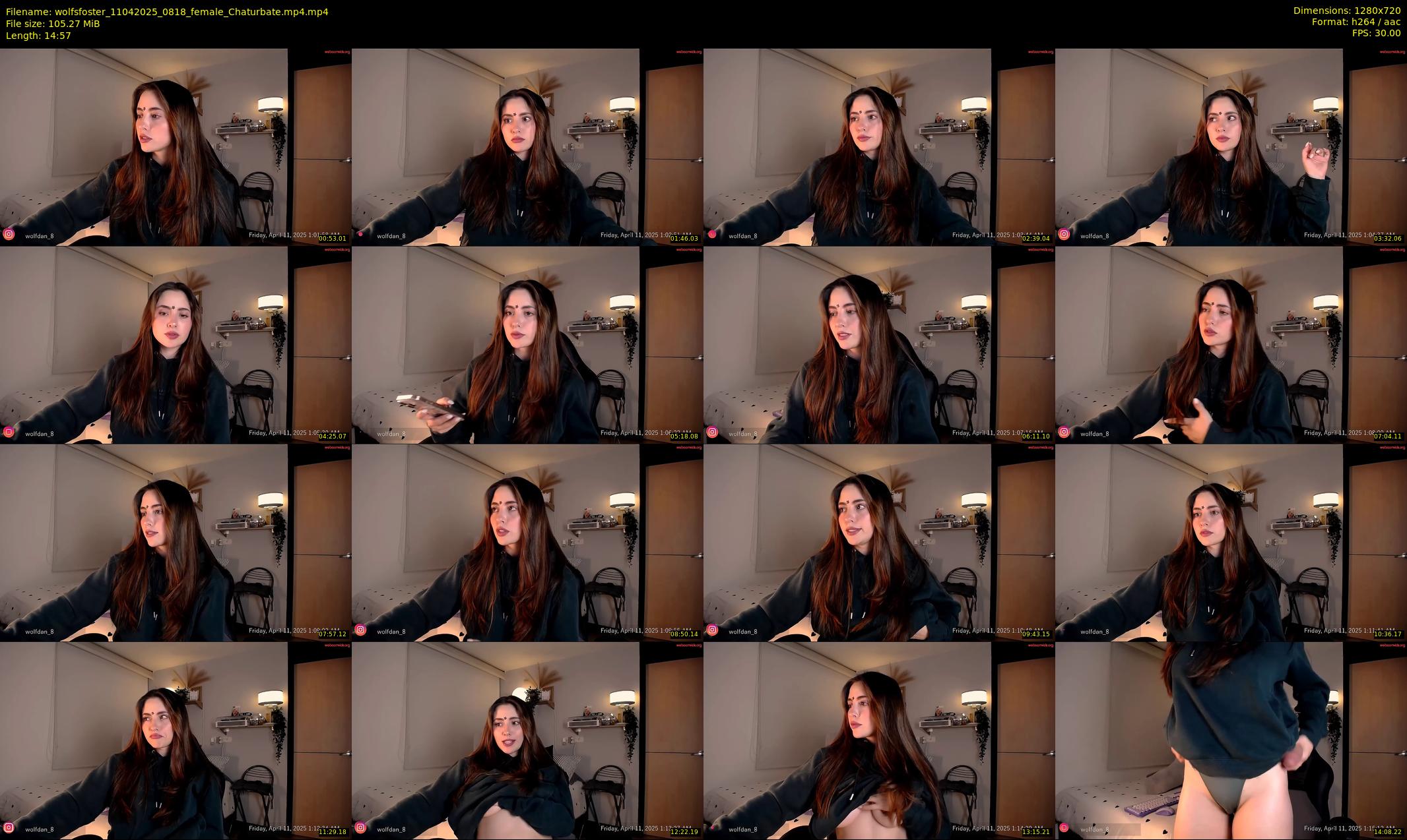 wolfsfoster — 15 minute Chaturbate couple cam show recording, 720p, Apr 11, 2025