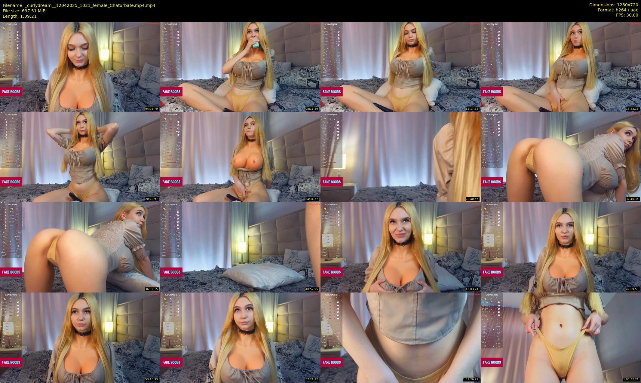 _curlydream_ — 70 minute Chaturbate female cam show recording, 720p, Apr 12, 2025