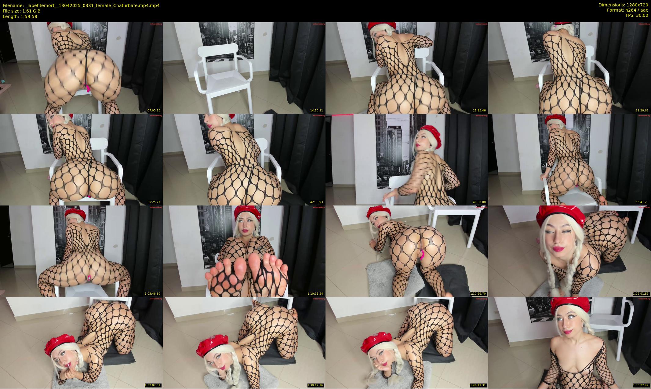 _lapetitemort_ — 120 minute Chaturbate female cam show recording, 720p, Apr 13, 2025