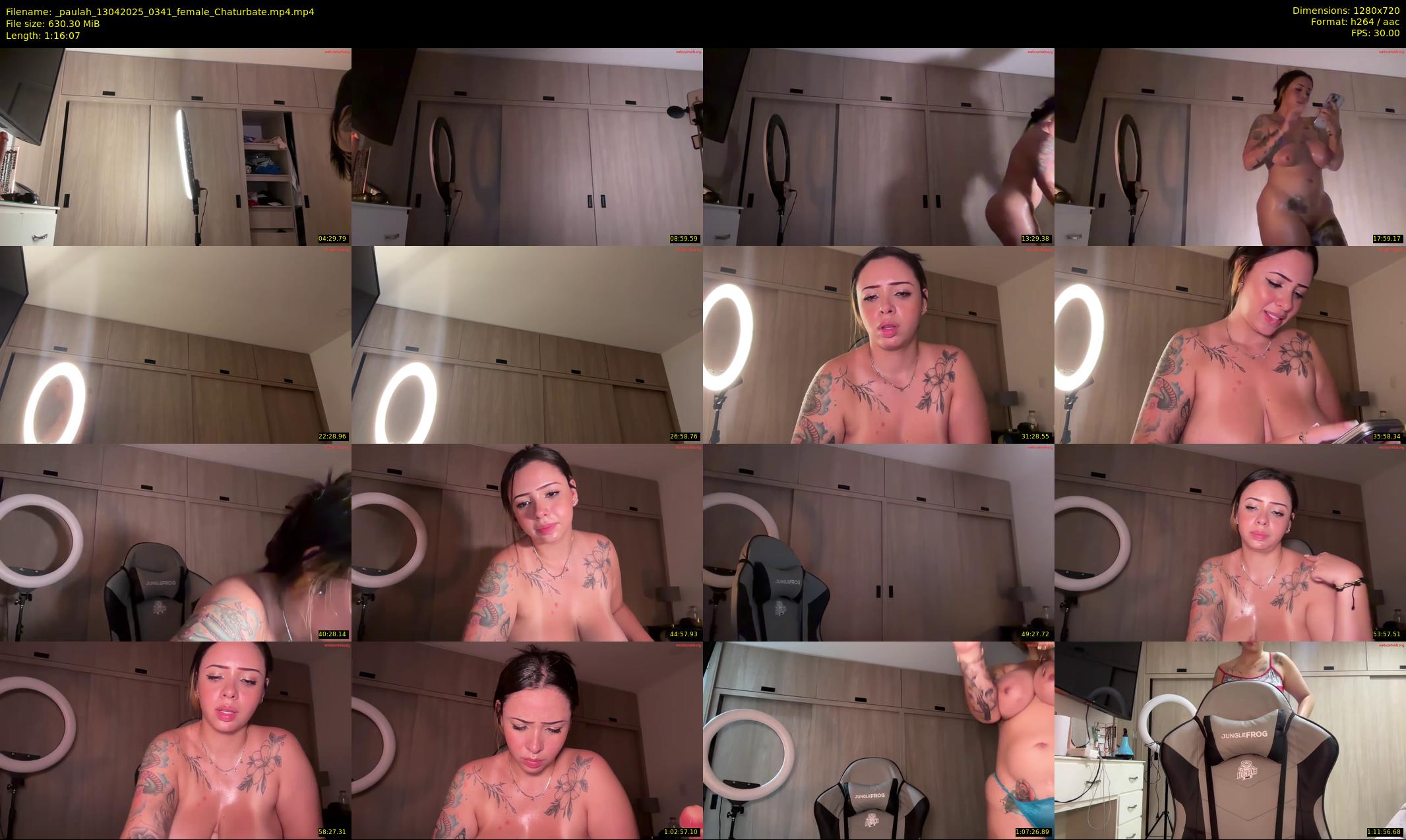 _paulah — 77 minute Chaturbate female cam show recording, 720p, Apr 13, 2025