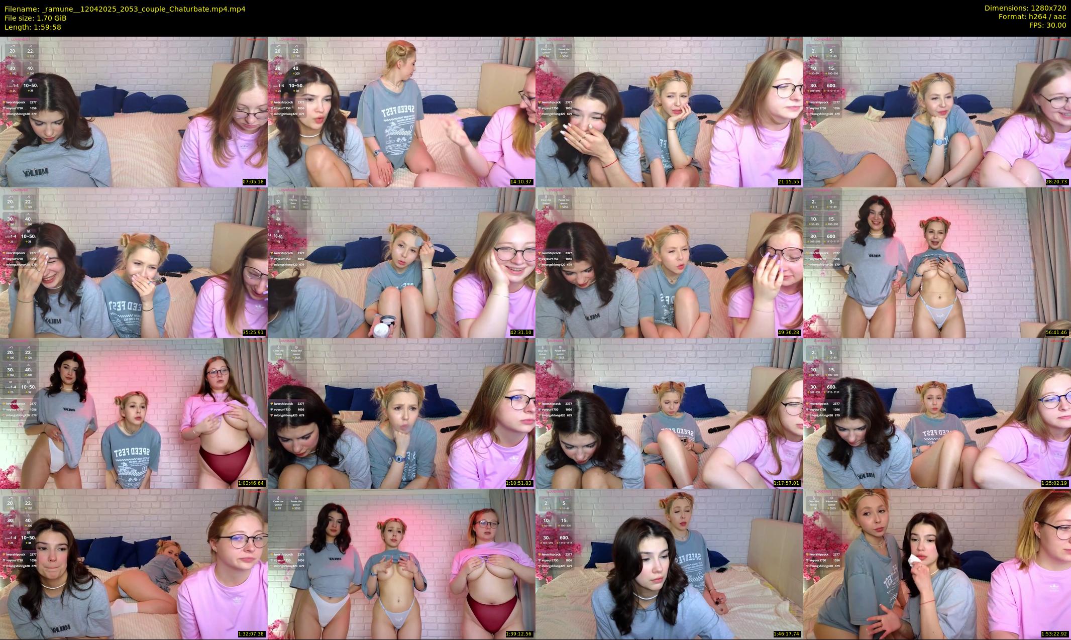 _ramune_ — 120 minute Chaturbate couple cam show recording, 720p, Apr 12, 2025