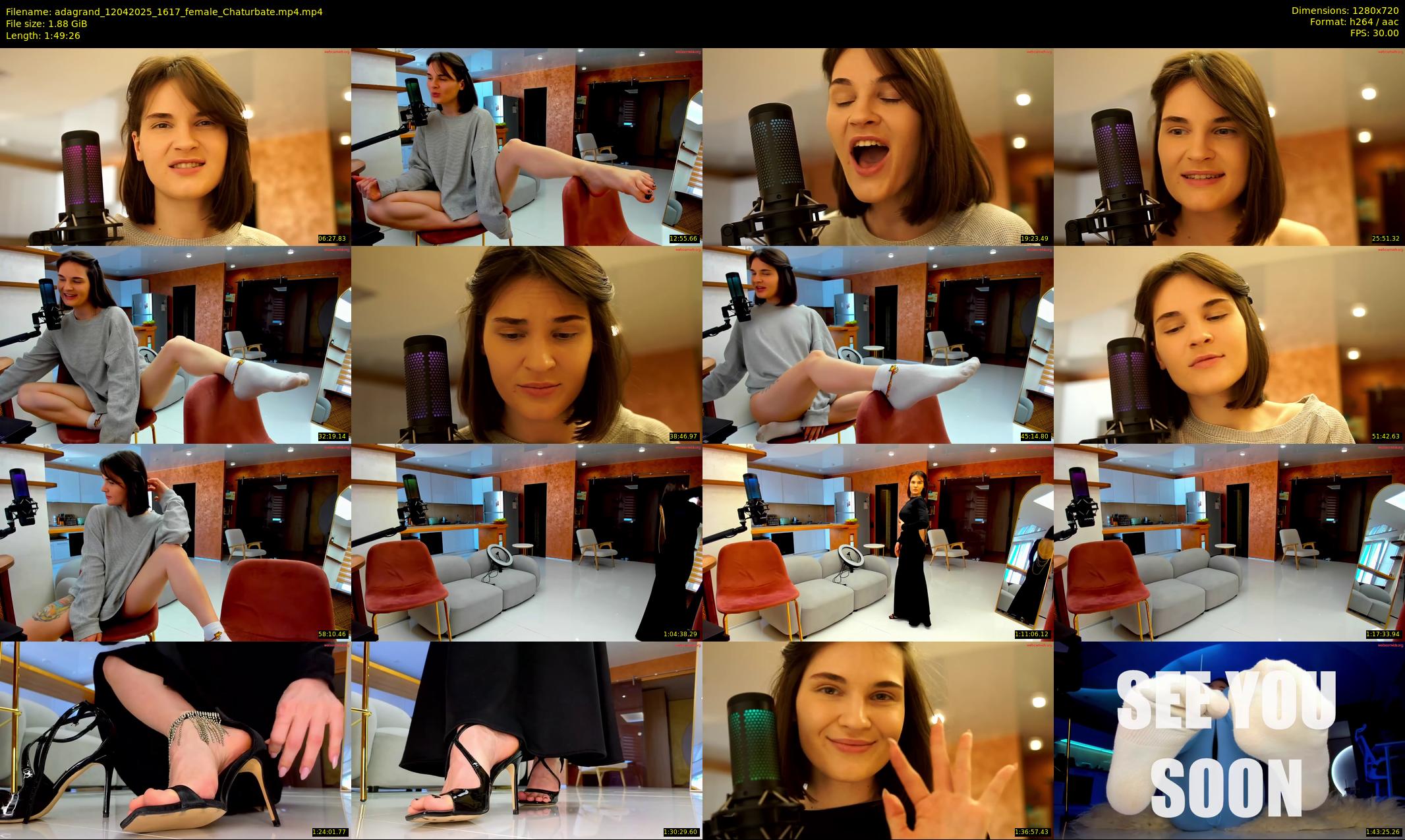 adagrand — 110 minute Chaturbate female cam show recording, 720p, Apr 12, 2025