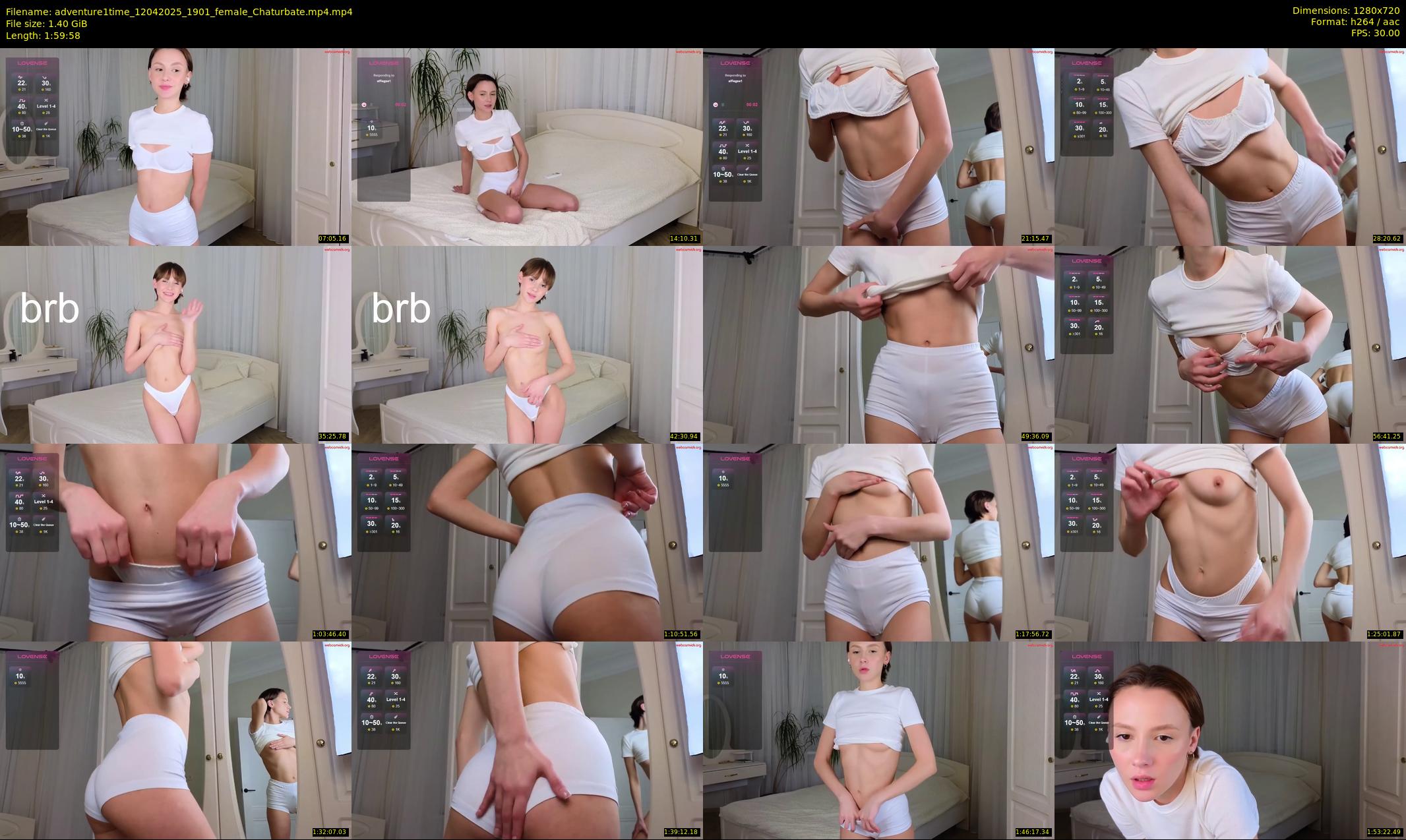 adventure1time — 120 minute Chaturbate female cam show recording, 720p, Apr 12, 2025