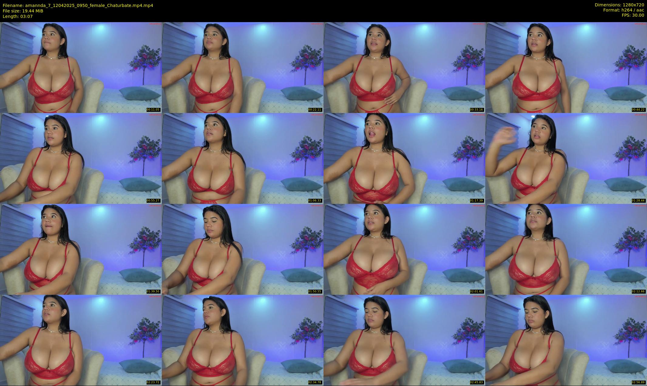 amannda_7 — 4 minute Chaturbate female cam show recording, 720p, Apr 12, 2025