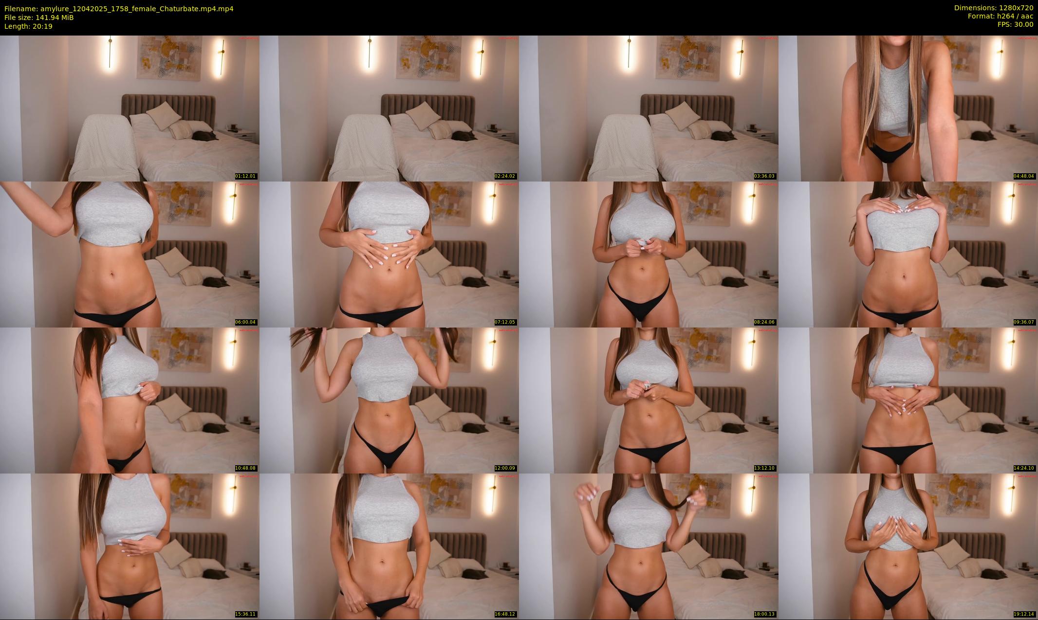 amylure — 21 minute Chaturbate female cam show recording, 720p, Apr 12, 2025