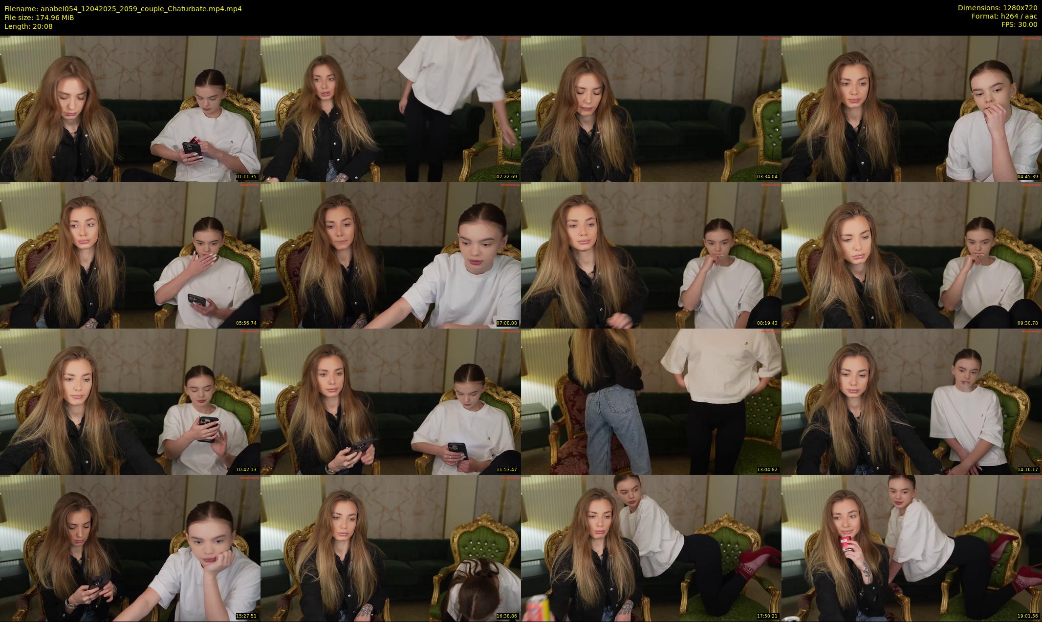 anabel054 — 21 minute Chaturbate female cam show recording, 720p, Apr 12, 2025