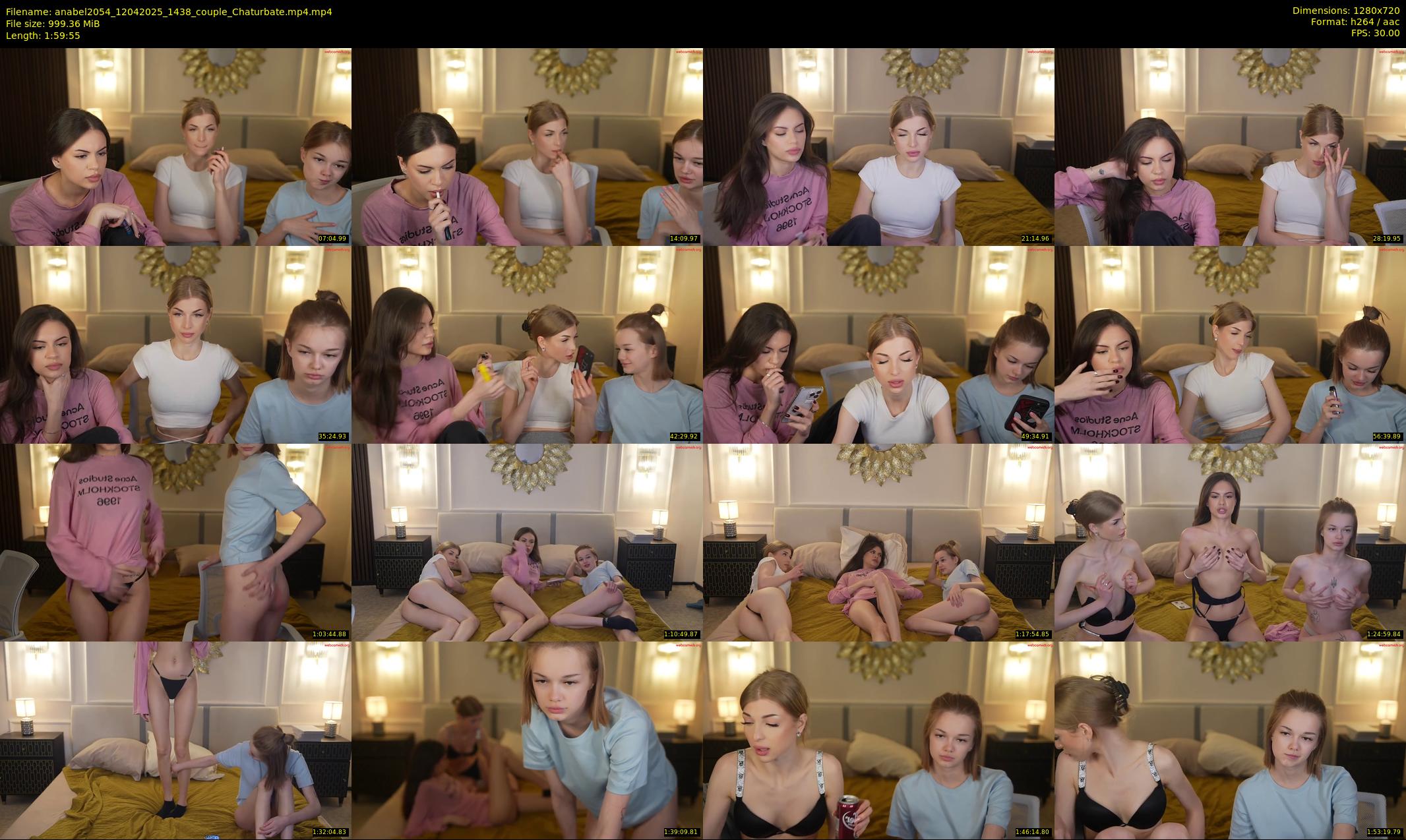 anabel2054 — 120 minute Chaturbate female cam show recording, 720p, Apr 12, 2025