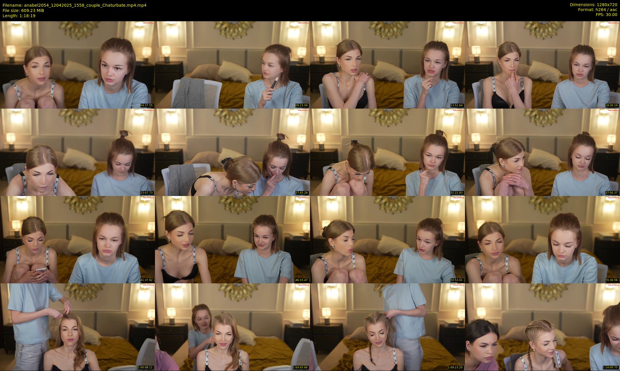 anabel2054 — 79 minute Chaturbate female cam show recording, 720p, Apr 12, 2025