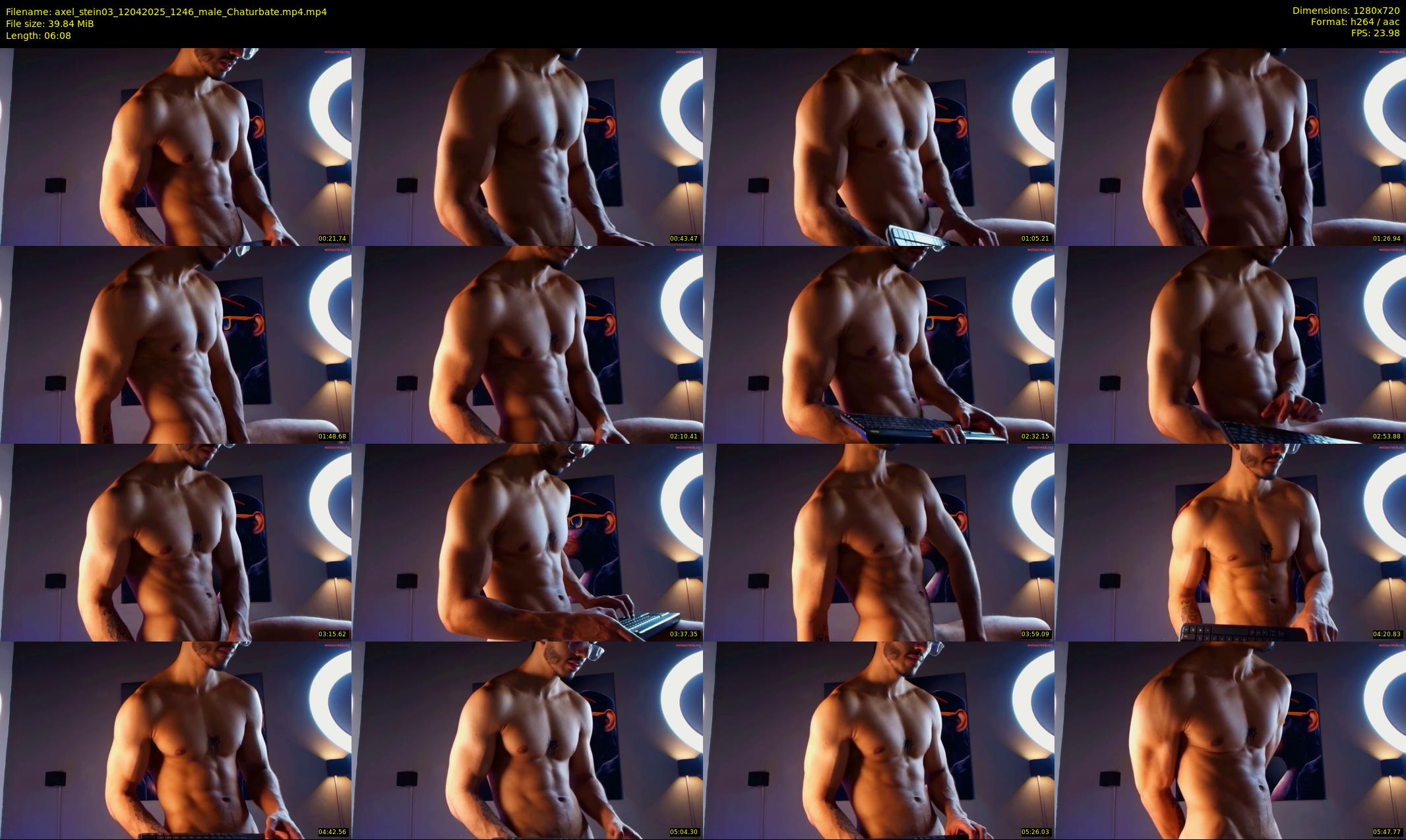 axel_stein03 — 7 minute Chaturbate male cam show recording, 720p, Apr 12, 2025