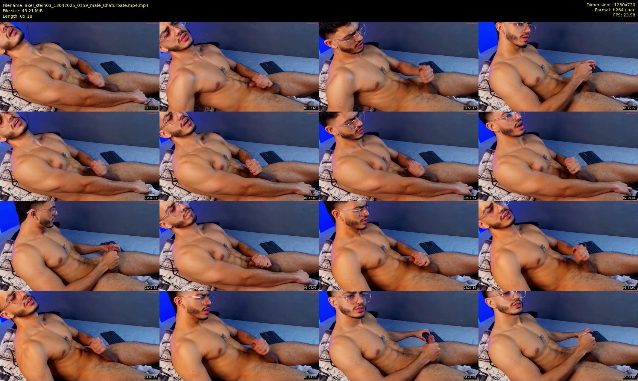 axel_stein03 — 6 minute Chaturbate male cam show recording, 720p, Apr 13, 2025