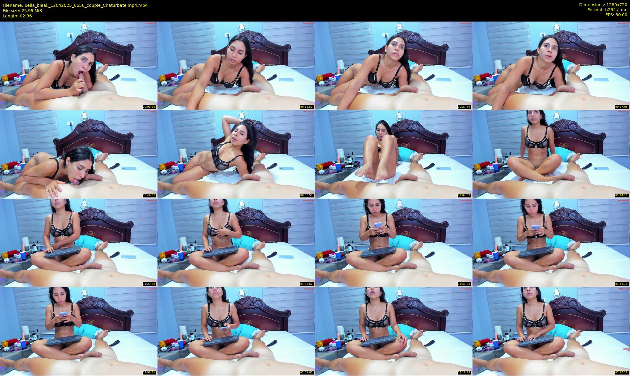 bella_bleak — 3 minute Chaturbate couple cam show recording, 720p, Apr 12, 2025