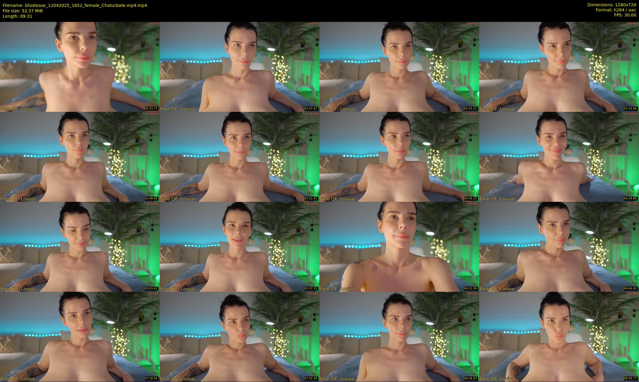 blisstease — 10 minute Chaturbate female cam show recording, 720p, Apr 12, 2025