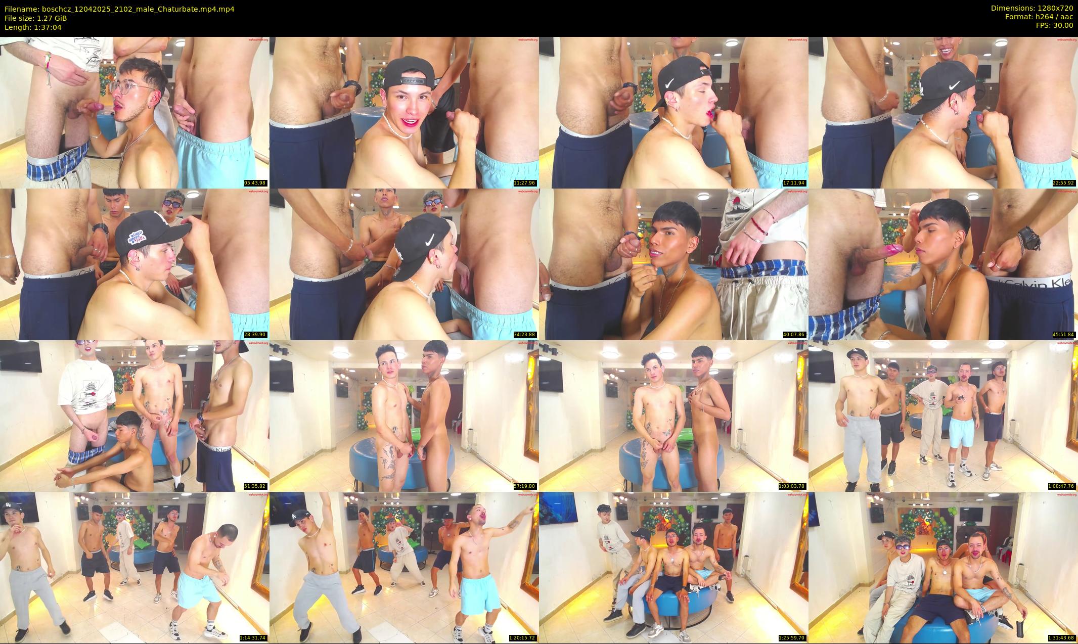 boschcz — 98 minute Chaturbate male cam show recording, 720p, Apr 12, 2025