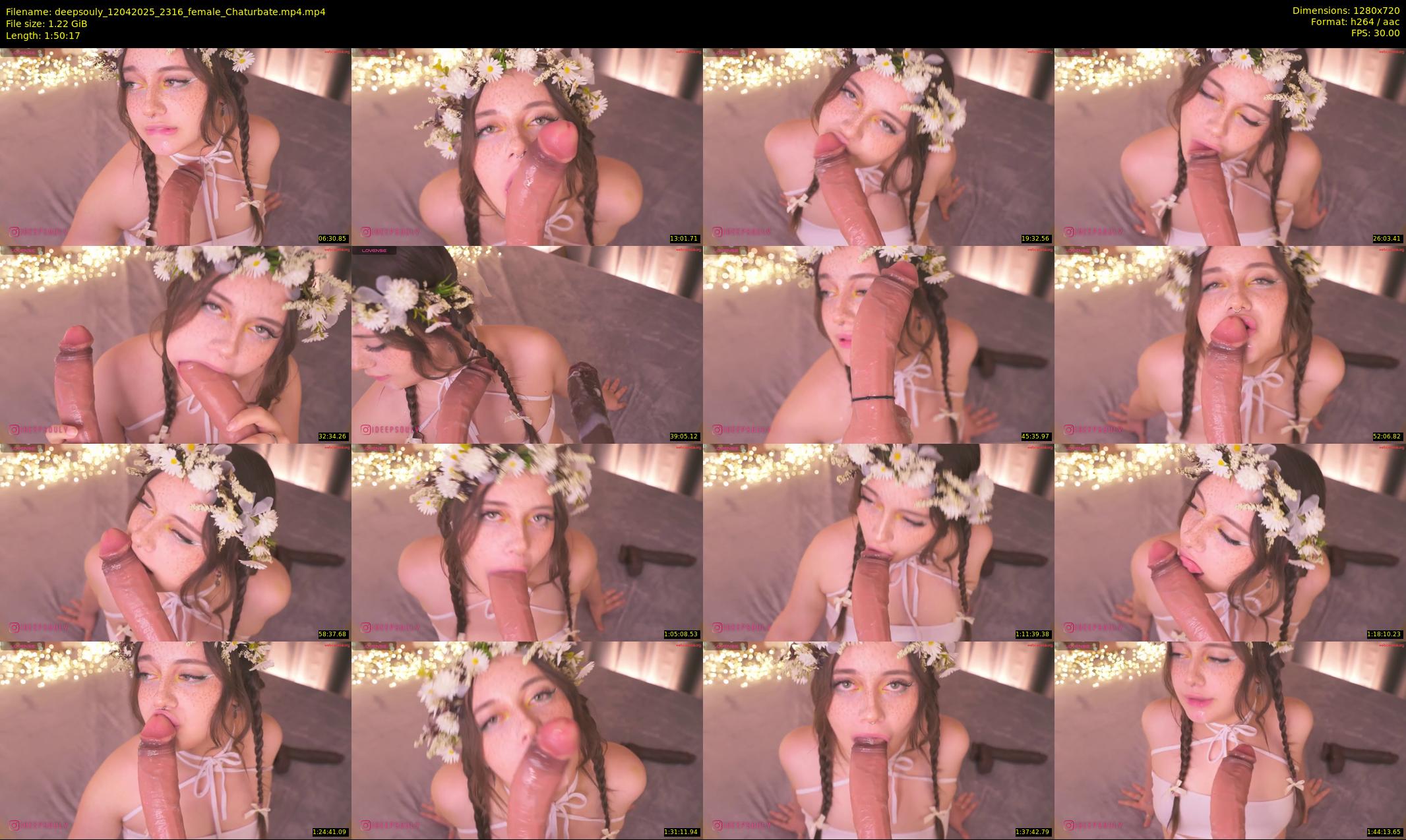 deepsouly — 111 minute Chaturbate female cam show recording, 720p, Apr 12, 2025