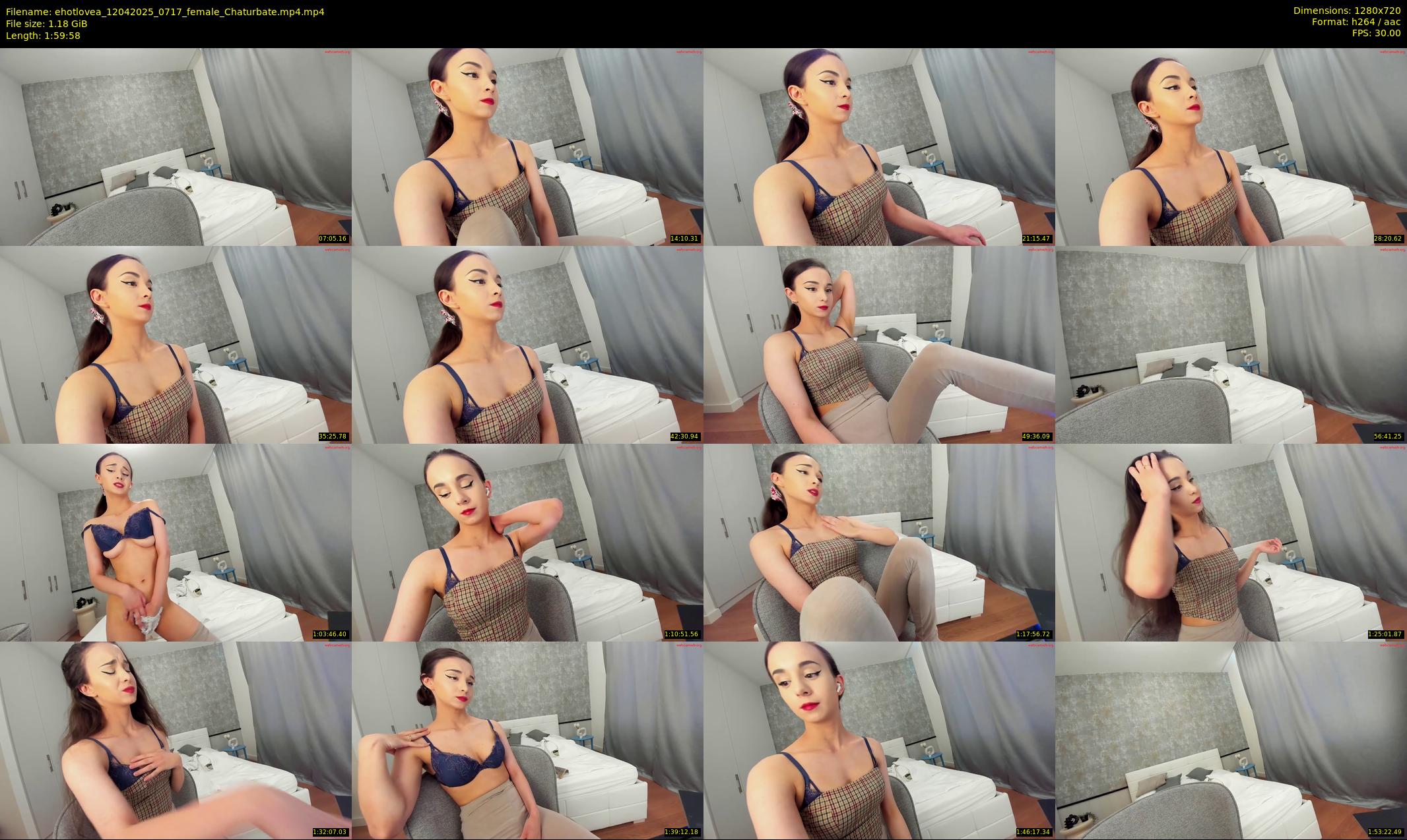 ehotlovea — 120 minute Chaturbate female cam show recording, 720p, Apr 12, 2025