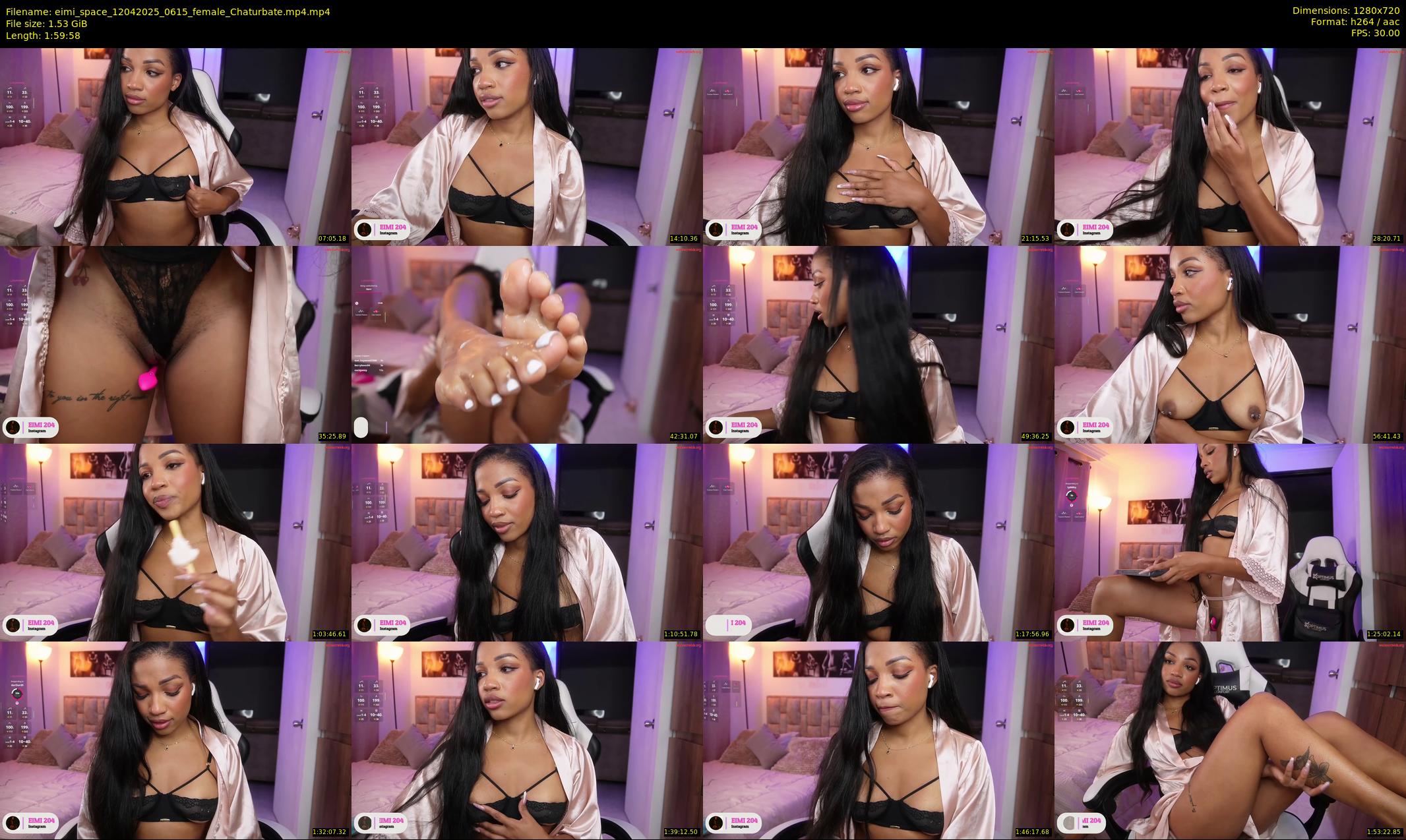 eimi_space — 120 minute Chaturbate female cam show recording, 720p, Apr 12, 2025