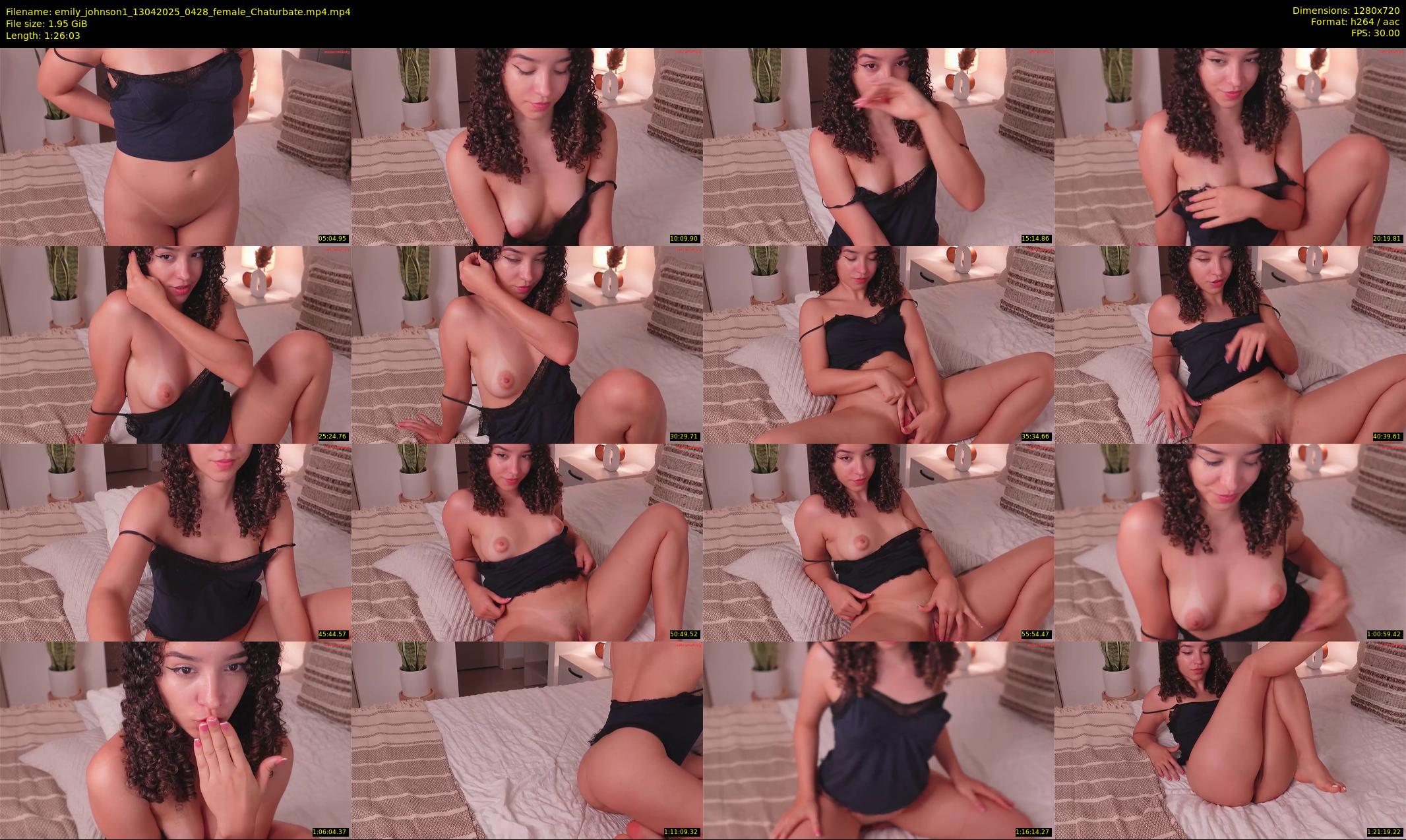 emily_johnson1 — 87 minute Chaturbate female cam show recording, 720p, Apr 13, 2025