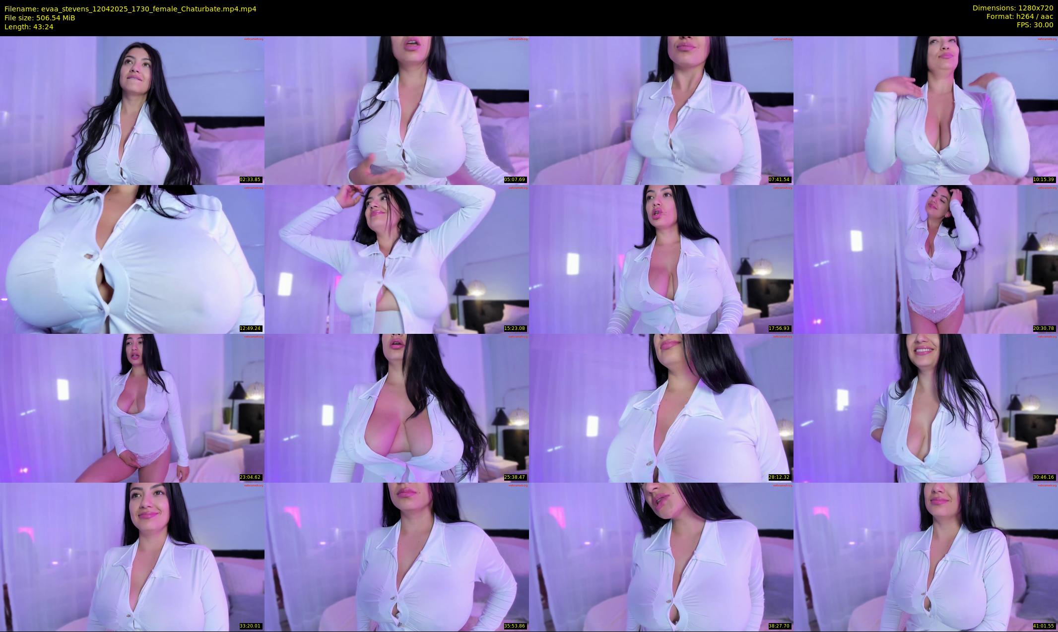 evaa_stevens — 44 minute Chaturbate female cam show recording, 720p, Apr 12, 2025