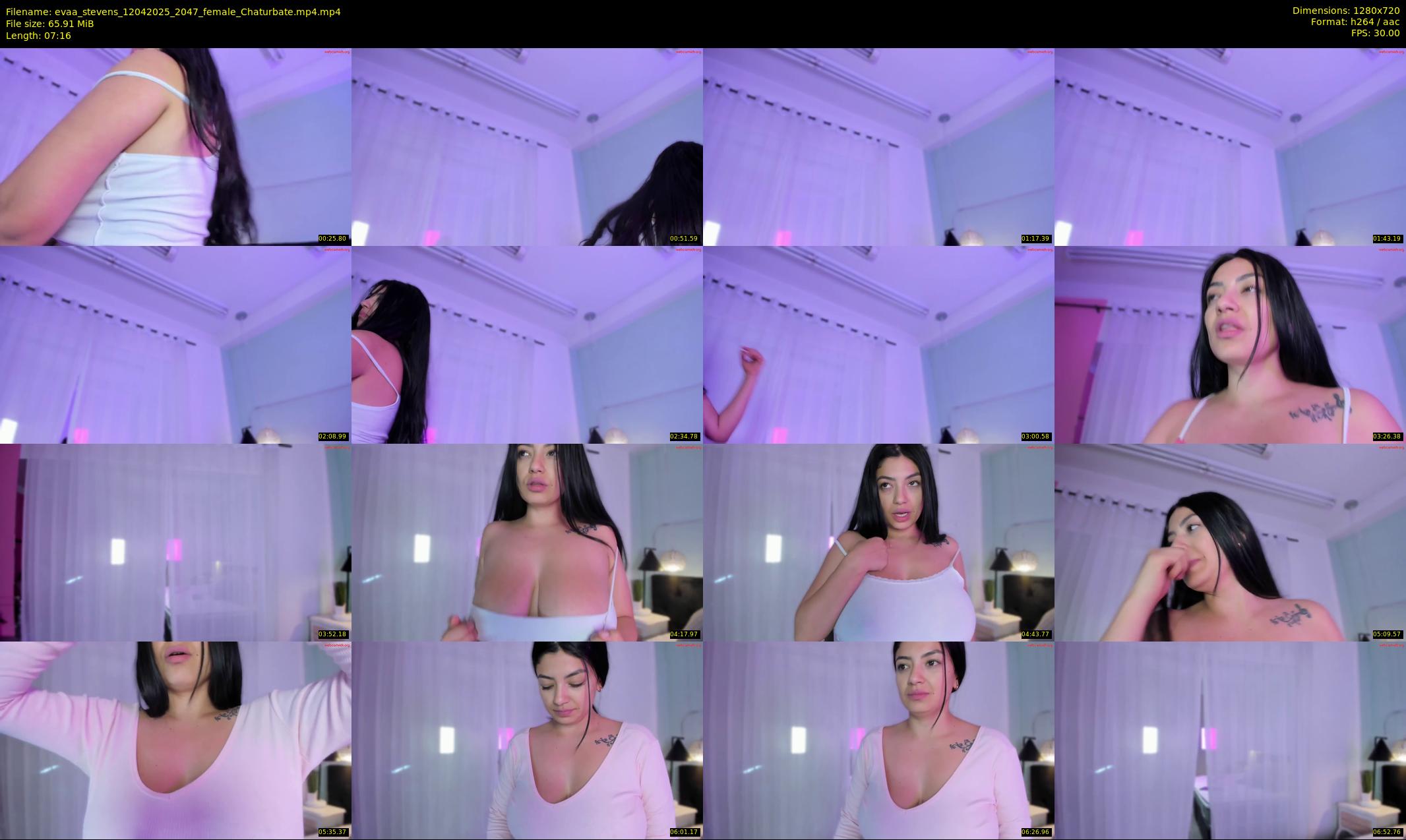 evaa_stevens — 8 minute Chaturbate female cam show recording, 720p, Apr 12, 2025