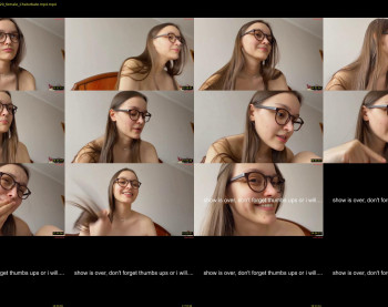 existencee — 22 minute Chaturbate female cam show recording, 720p, Apr 12, 2025