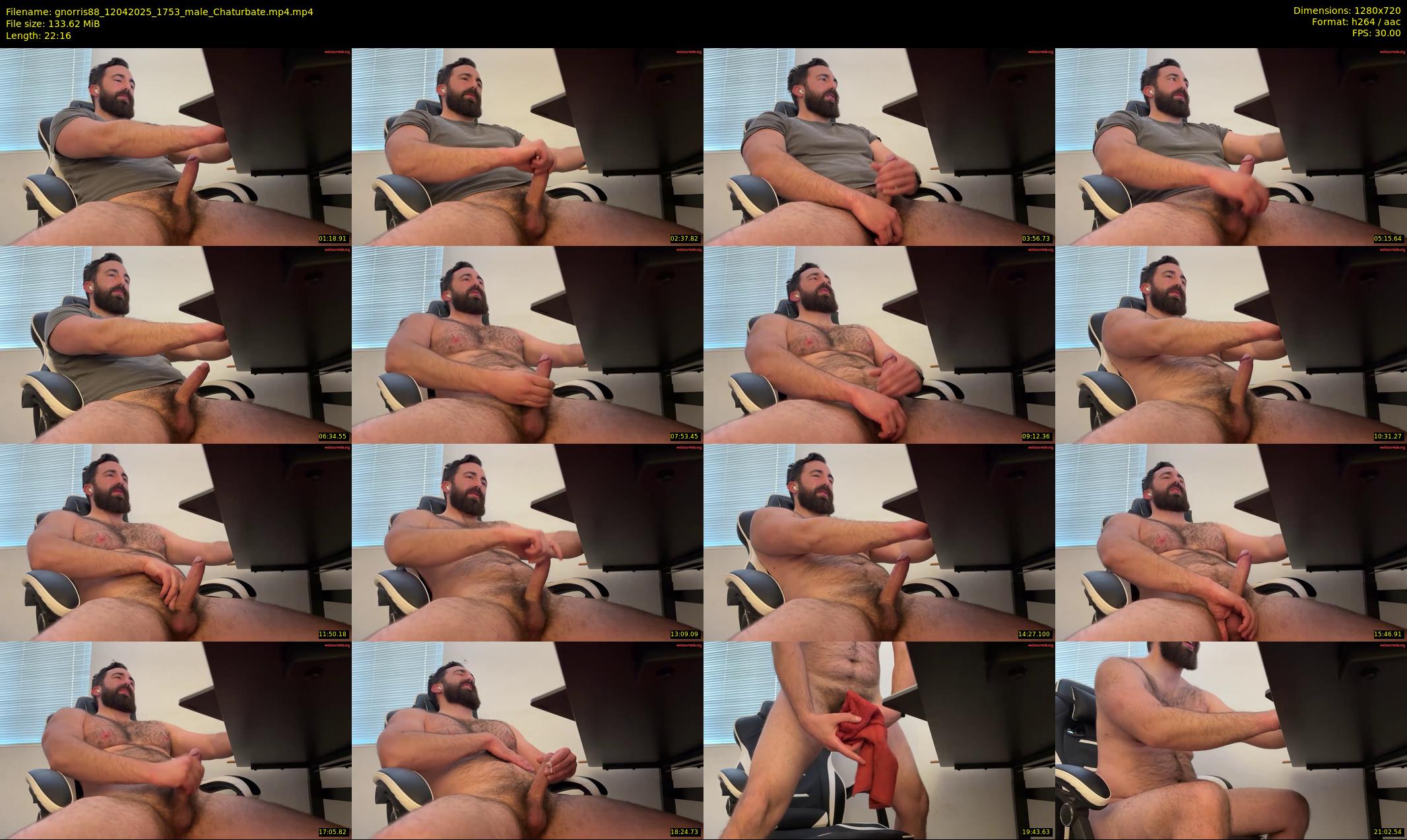 gnorris88 — 23 minute Chaturbate male cam show recording, 720p, Apr 12, 2025