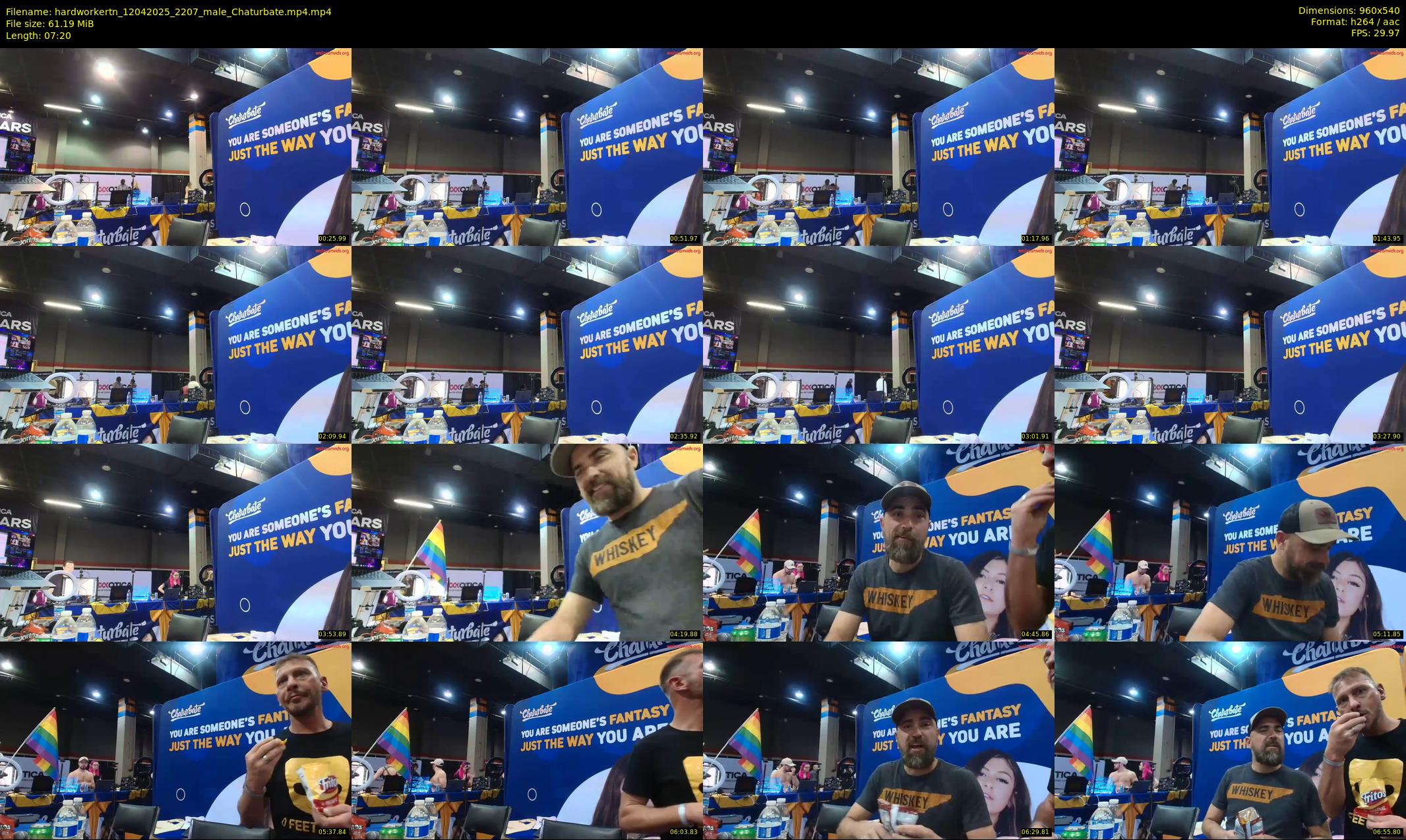 hardworkertn — 8 minute Chaturbate male cam show recording, 480p, Apr 12, 2025