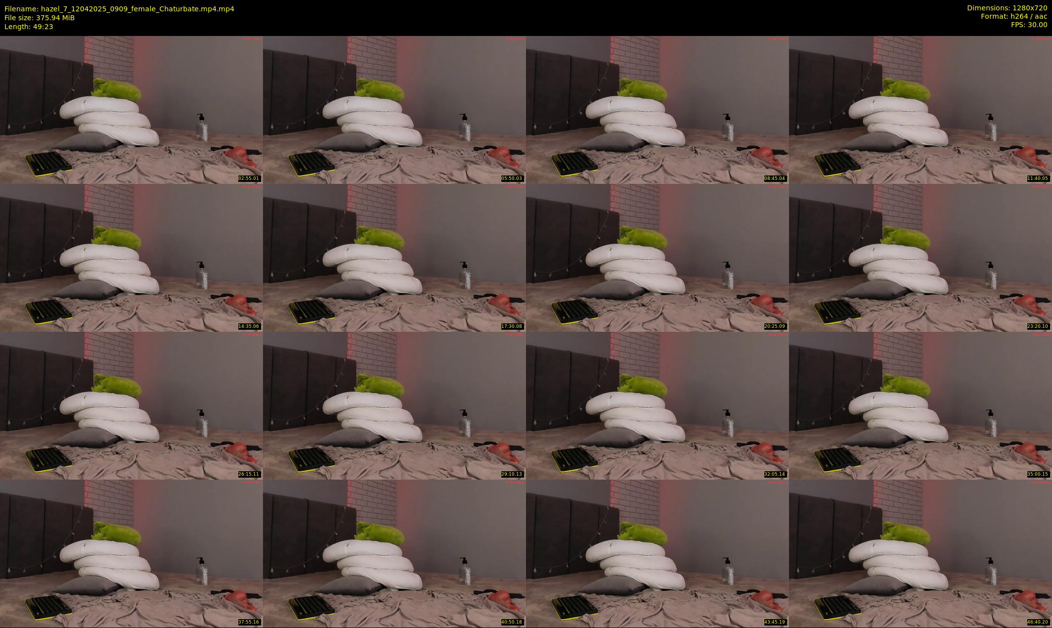 hazel_7 — 50 minute Chaturbate female cam show recording, 720p, Apr 12, 2025
