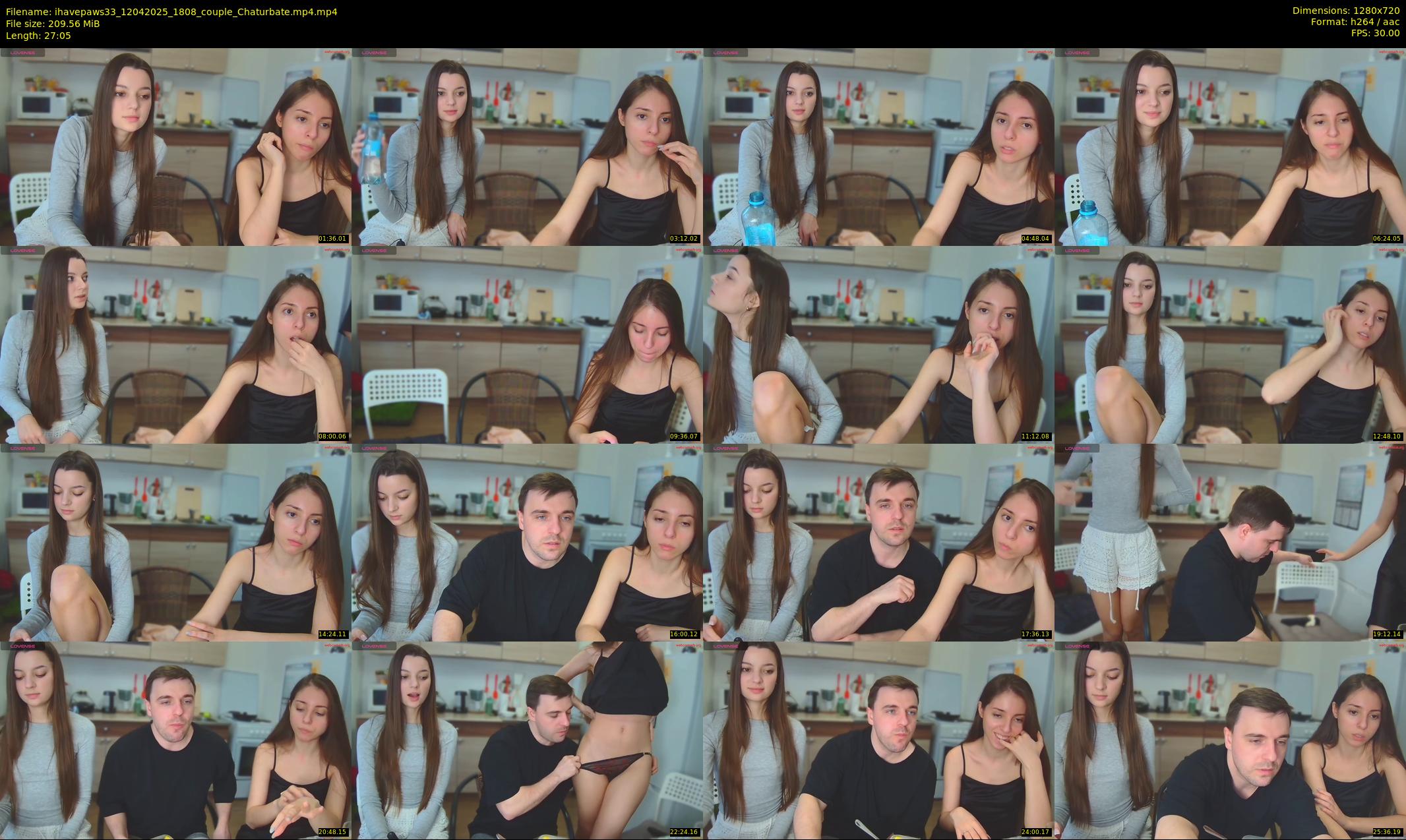 ihavepaws33 — 28 minute Chaturbate couple cam show recording, 720p, Apr 12, 2025