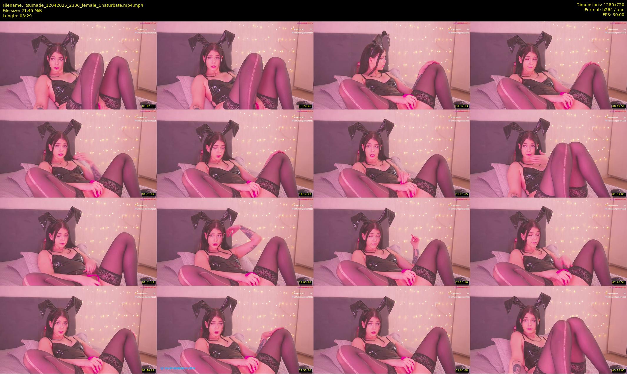 itsumade — 4 minute Chaturbate female cam show recording, 720p, Apr 12, 2025