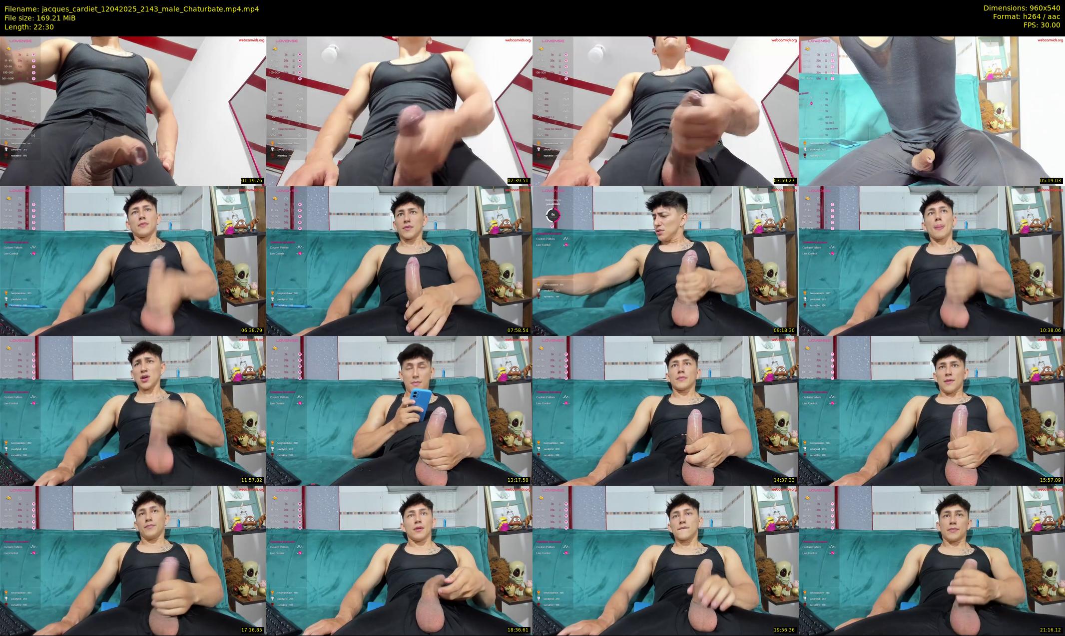 jacques_cardiet — 23 minute Chaturbate male cam show recording, 480p, Apr 12, 2025