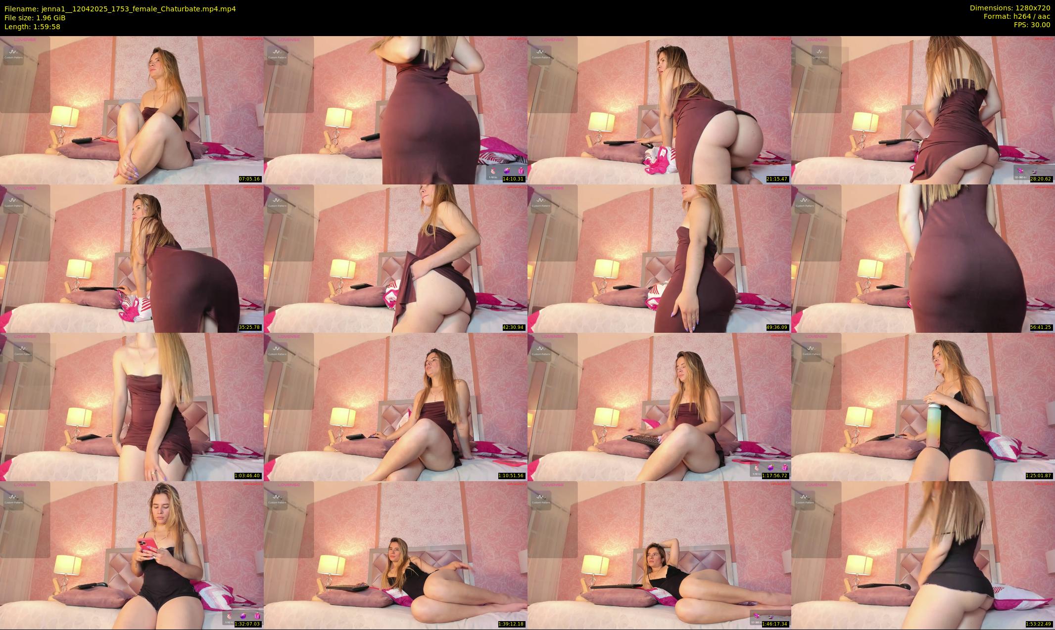 jenna1_ — 120 minute Chaturbate female cam show recording, 720p, Apr 12, 2025