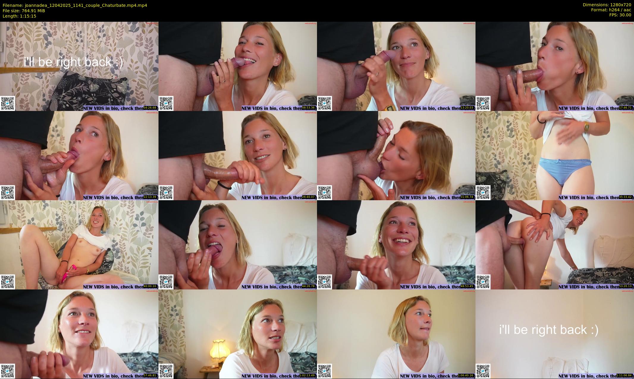 joannadea — 76 minute Chaturbate female cam show recording, 720p, Apr 12, 2025