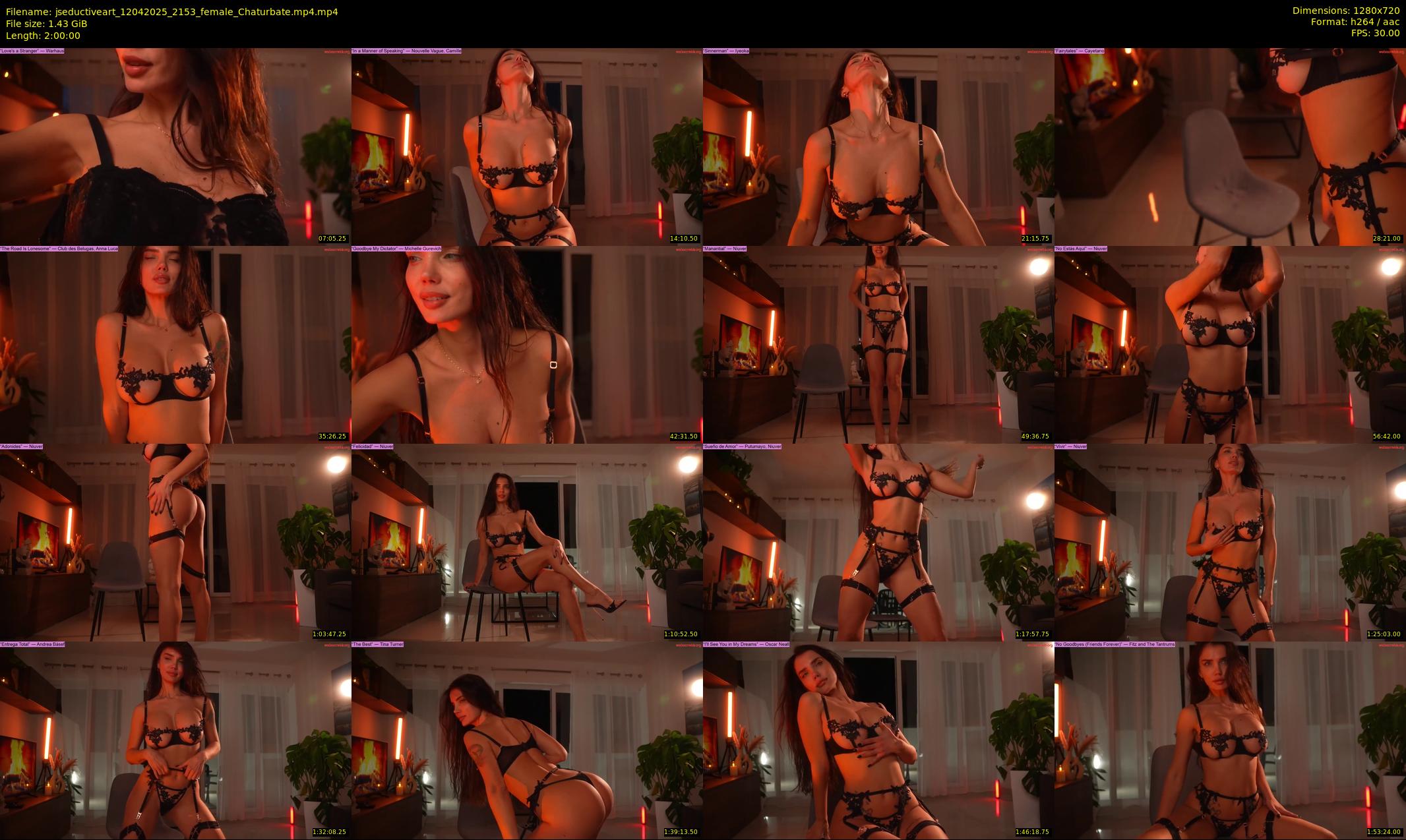 jseductiveart — 120 minute Chaturbate female cam show recording, 720p, Apr 12, 2025