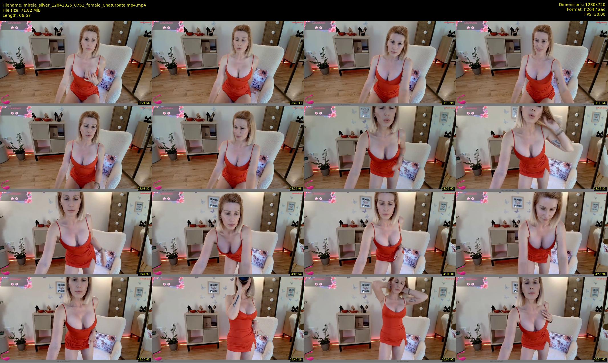 mirela_silver — 7 minute Chaturbate female cam show recording, 720p, Apr 12, 2025