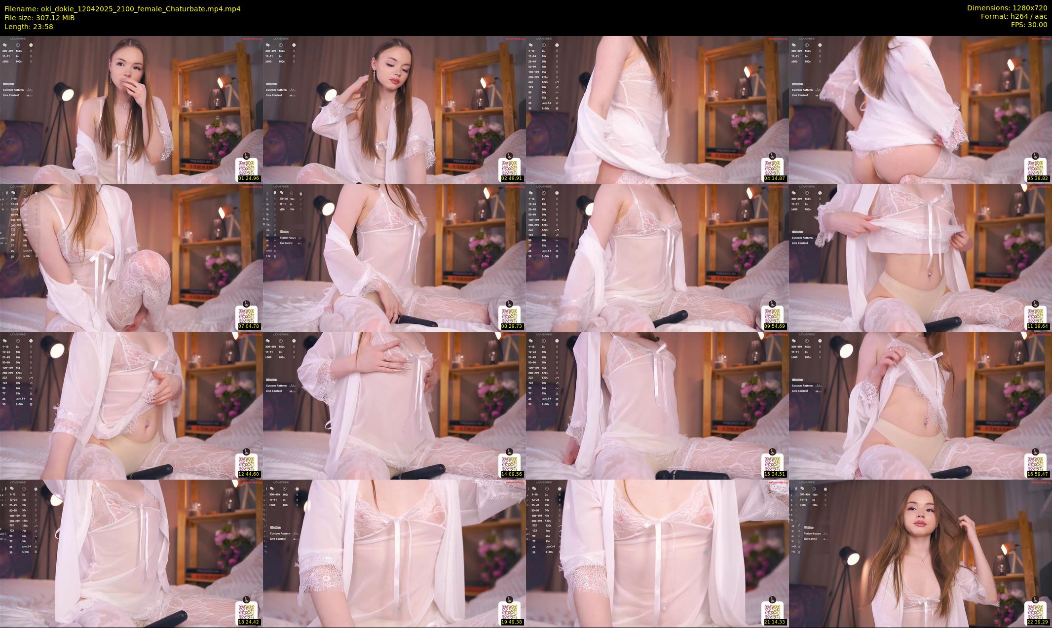 oki_dokie — 24 minute Chaturbate female cam show recording, 720p, Apr 12, 2025