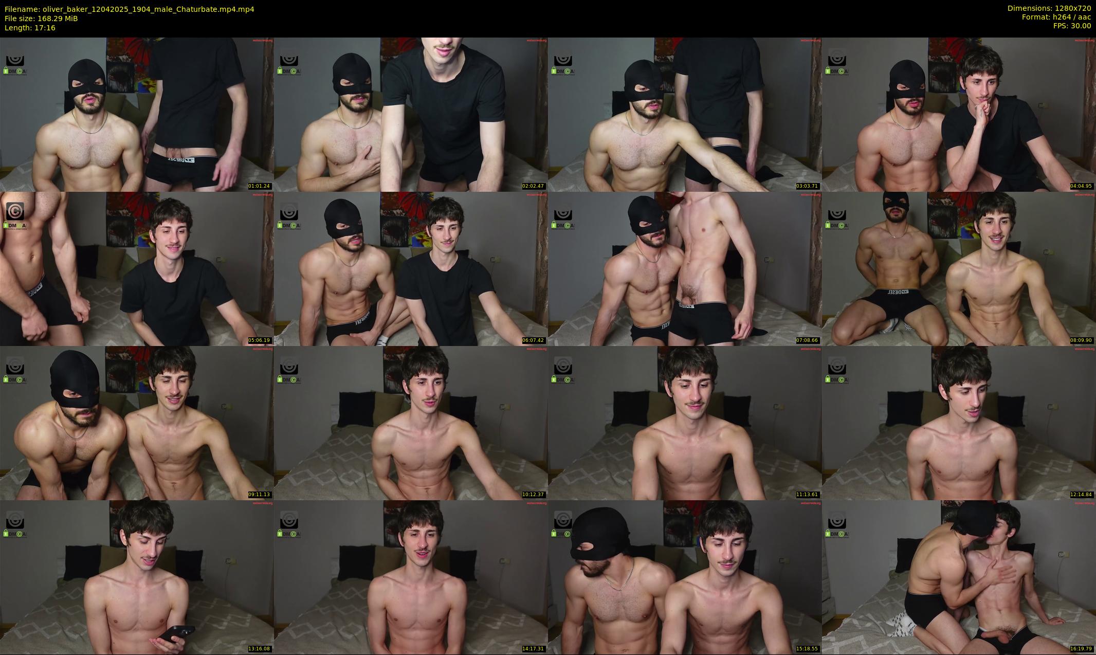 oliver_baker — 18 minute Chaturbate male cam show recording, 720p, Apr 12, 2025