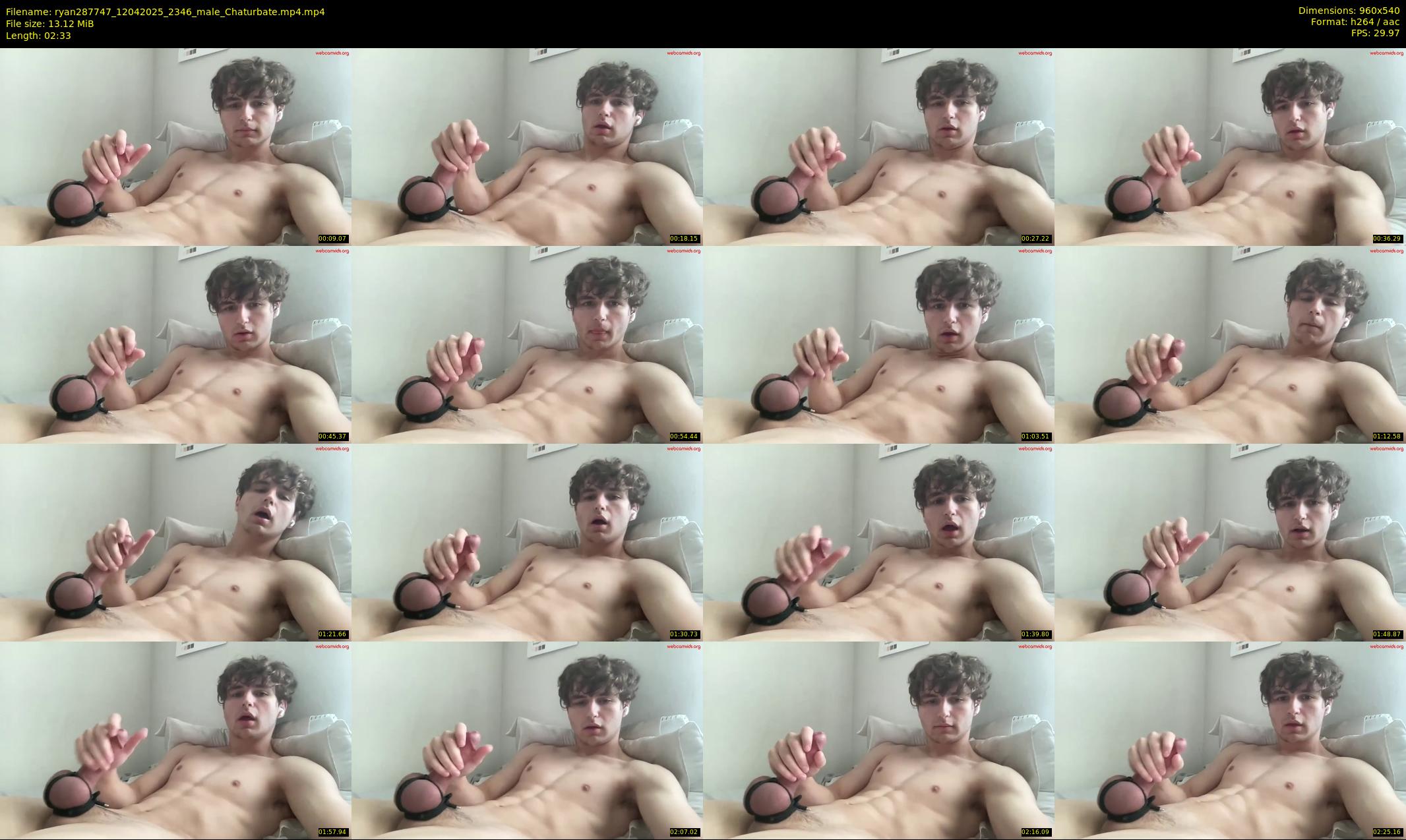 ryan287747 — 3 minute Chaturbate male cam show recording, 480p, Apr 12, 2025