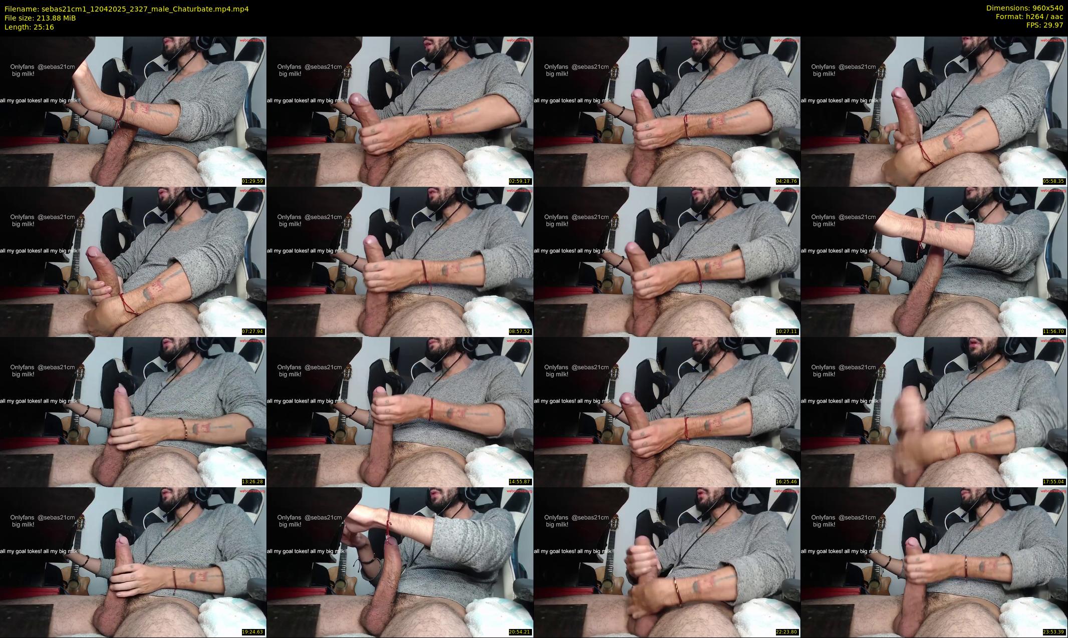 sebas21cm1 — 26 minute Chaturbate male cam show recording, 480p, Apr 12, 2025