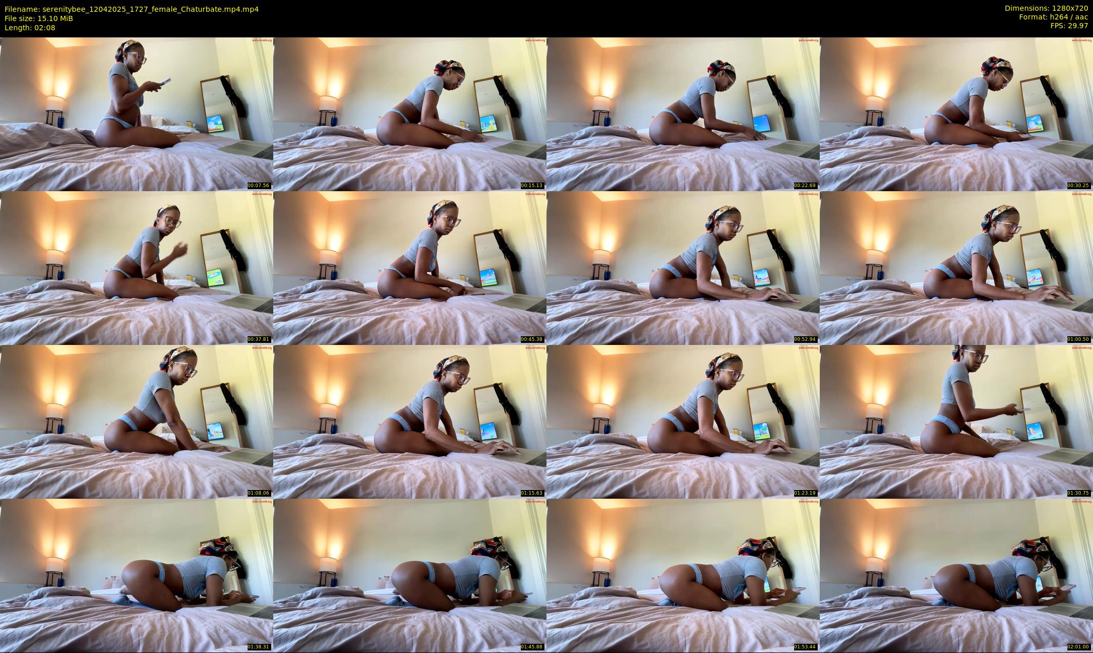 serenitybee — 3 minute Chaturbate female cam show recording, 720p, Apr 12, 2025
