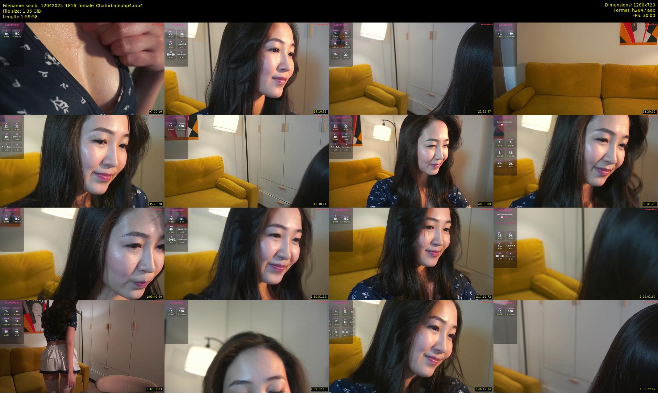 seulbi — 120 minute Chaturbate female cam show recording, 720p, Apr 12, 2025
