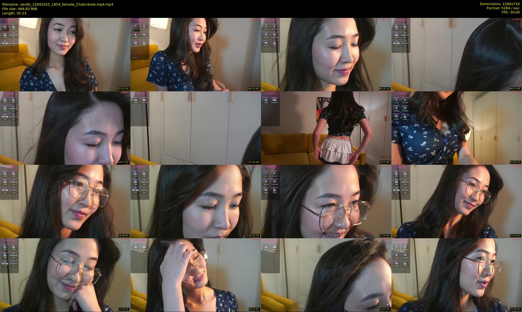 seulbi — 36 minute Chaturbate female cam show recording, 720p, Apr 12, 2025