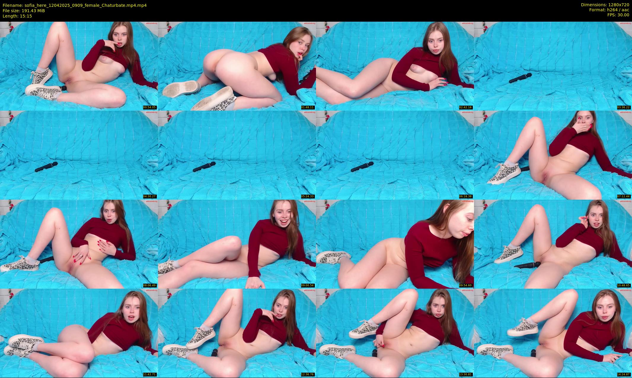 sofia_here — 16 minute Chaturbate female cam show recording, 720p, Apr 12, 2025